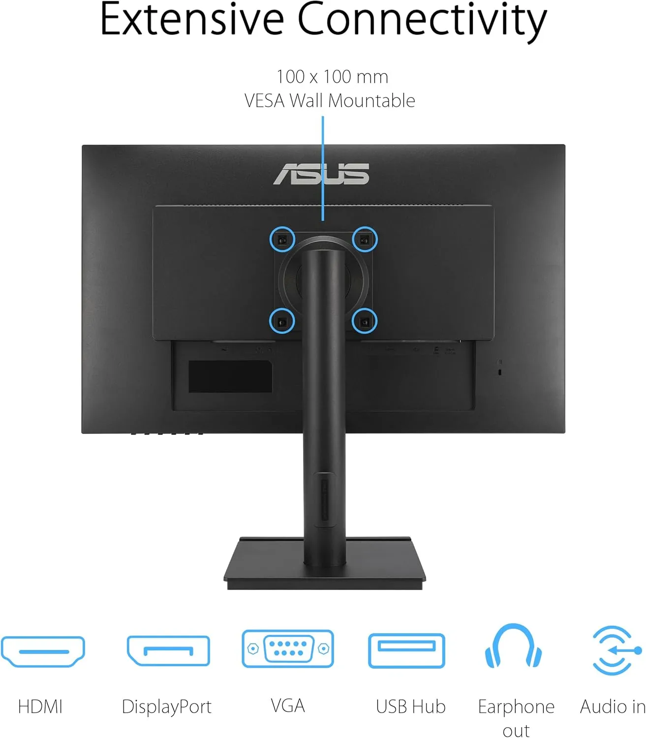 ASUS Full HD IPS Frameless Monitor with Adaptive-Sync