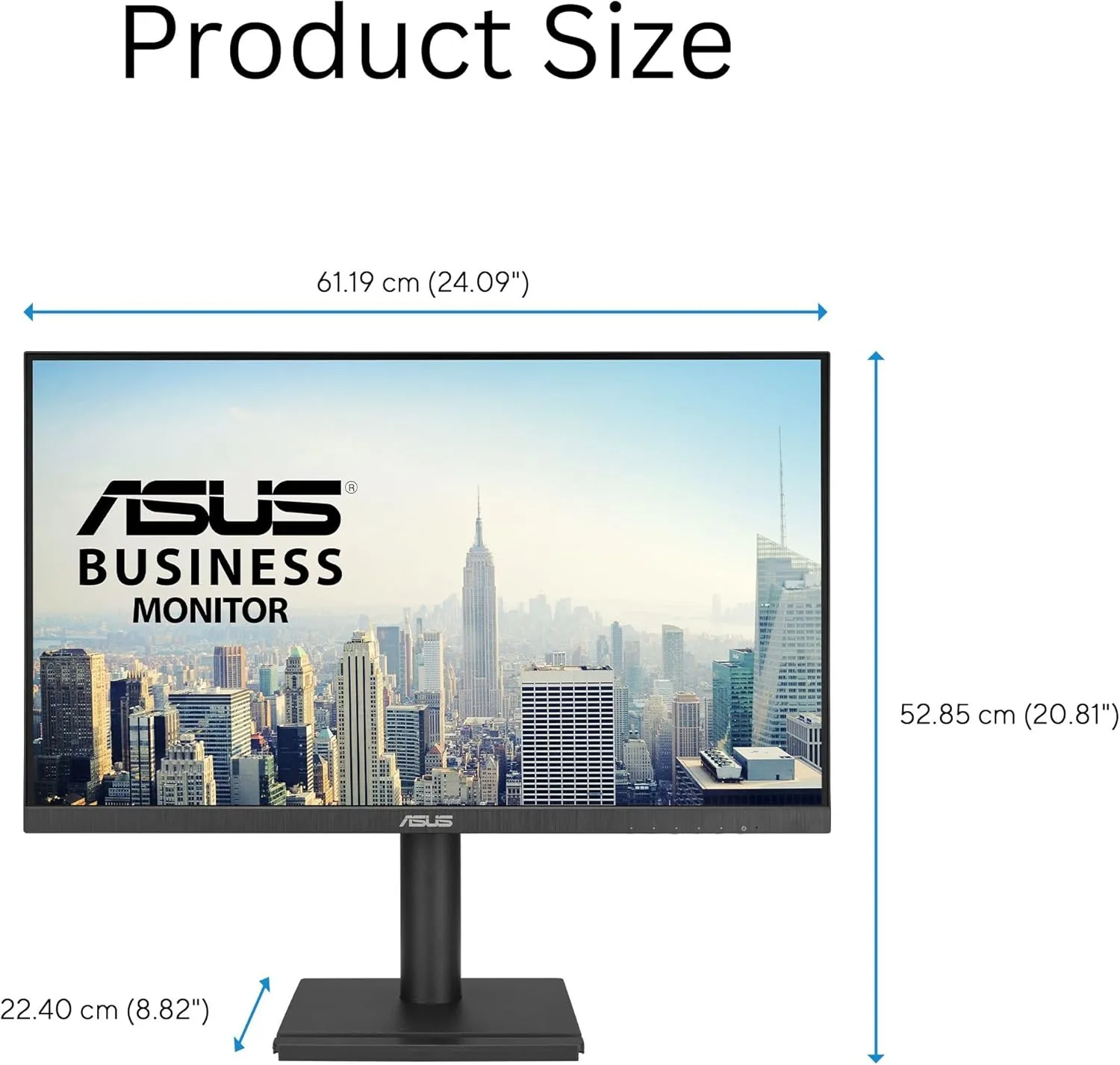 ASUS Full HD IPS Frameless Monitor with Adaptive-Sync