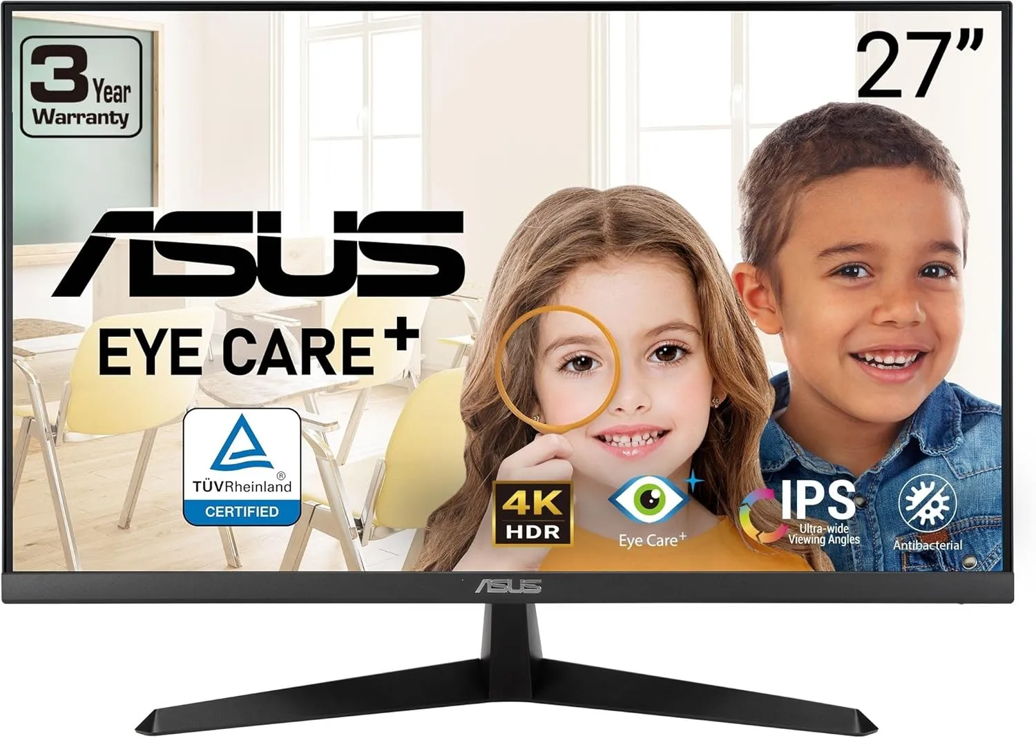 ASUS 27-inch IPS Eye Care Monitor
