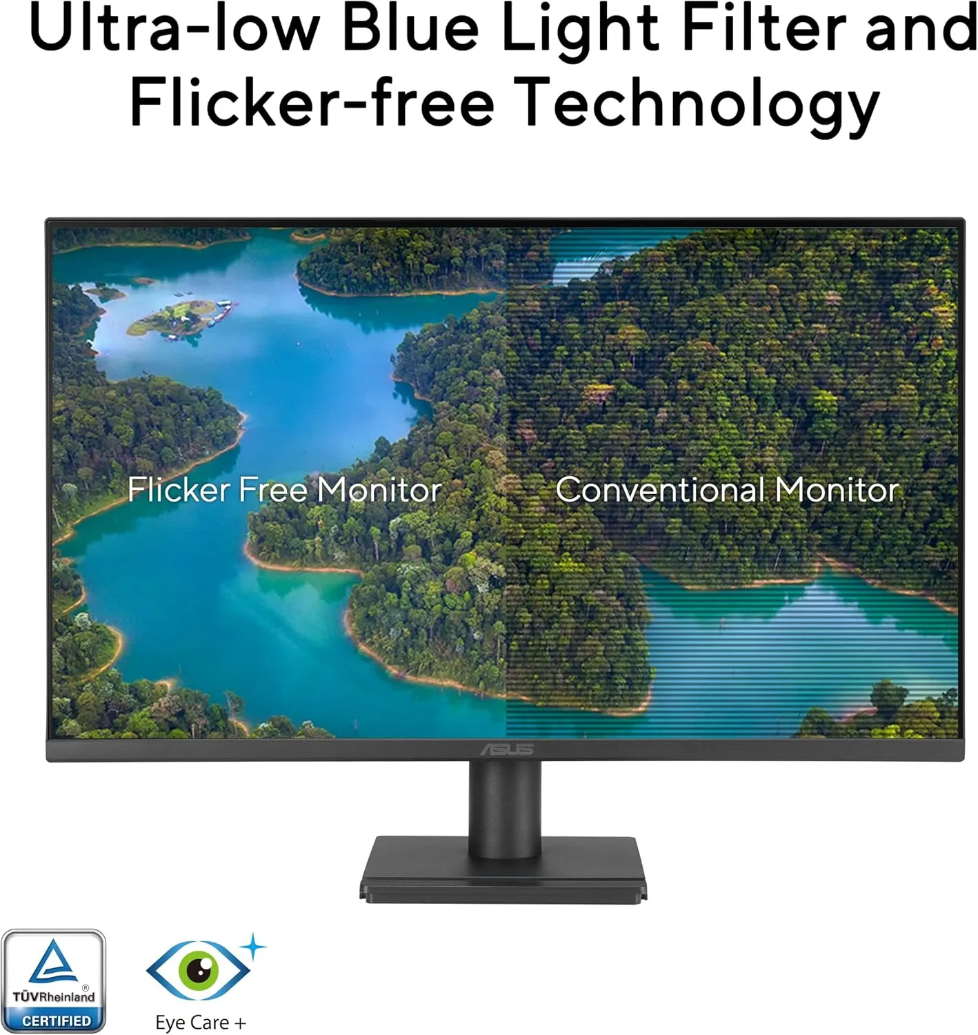 ASUS 27-inch Full HD (1920x1080) IPS Eye Care Monitor