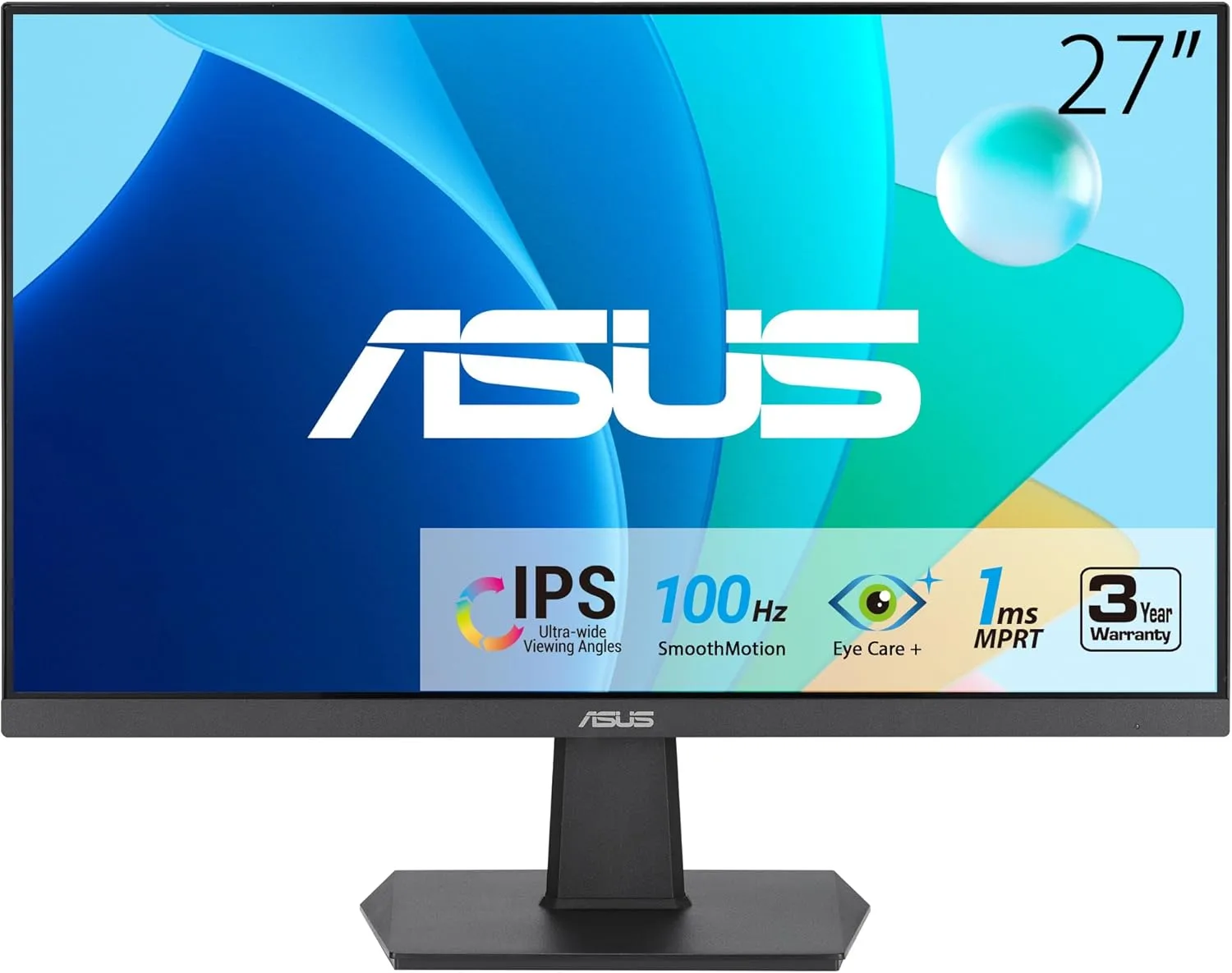 ASUS 27-inch IPS Eye Care Monitor
