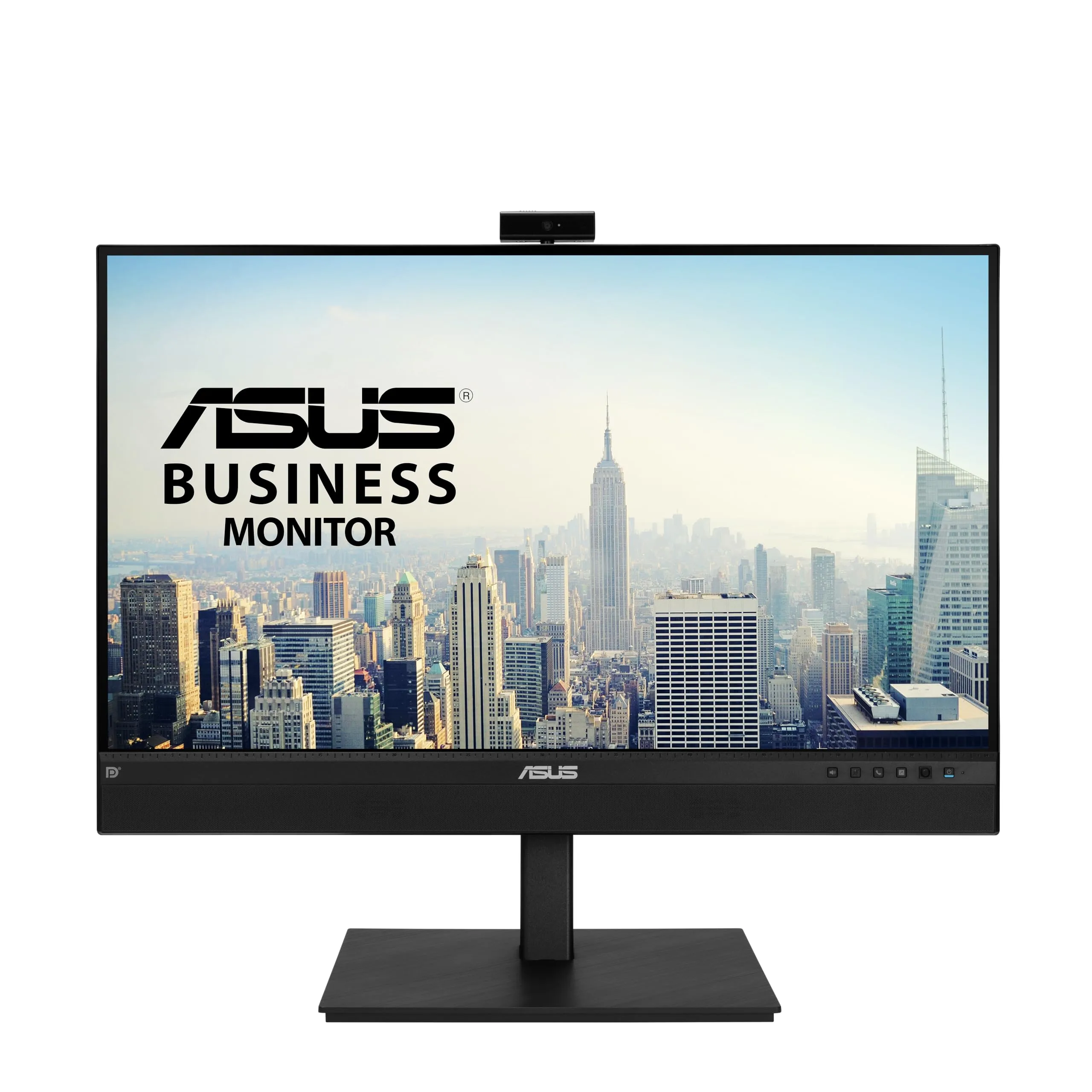 ASUS 27” 1440P Video Conference Monitor (BE27ACSBK) - QHD IPS, Built-in Webcam