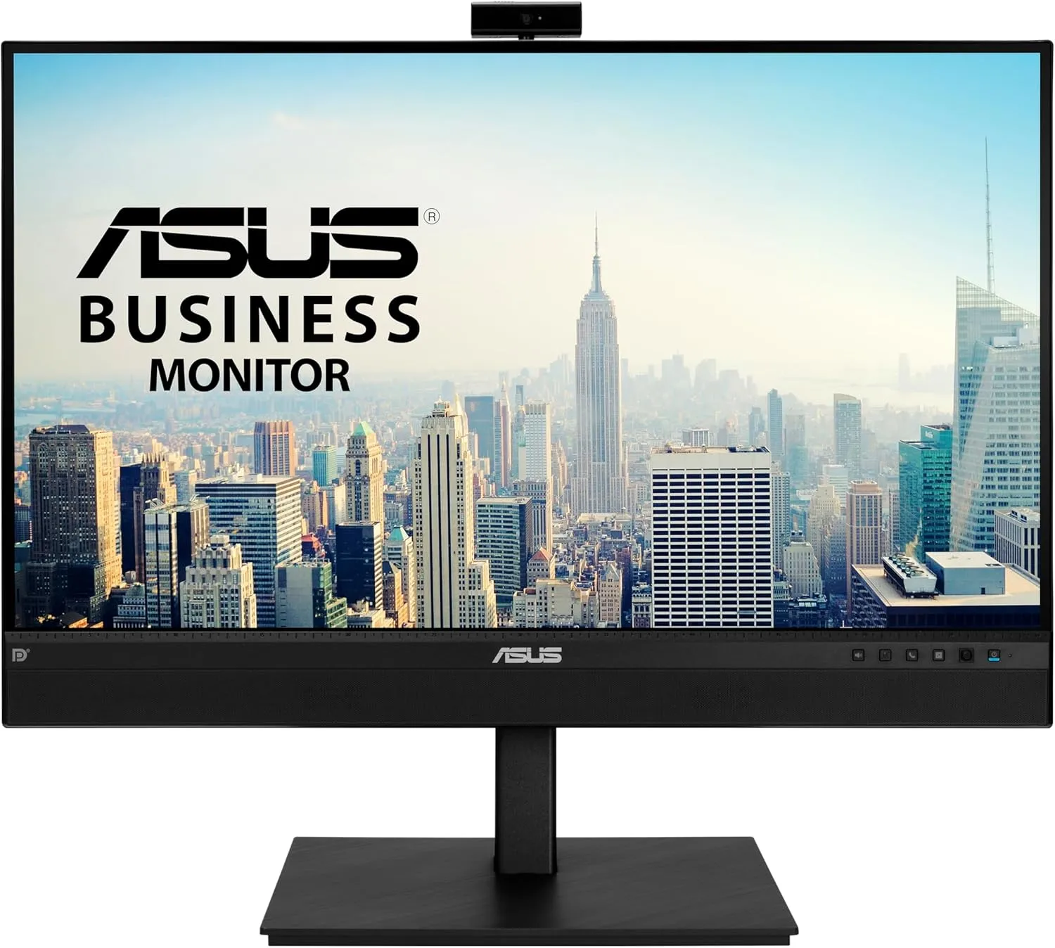 ASUS 27” 1440P Video Conference Monitor (BE27ACSBK) - QHD IPS, Built-in Webcam