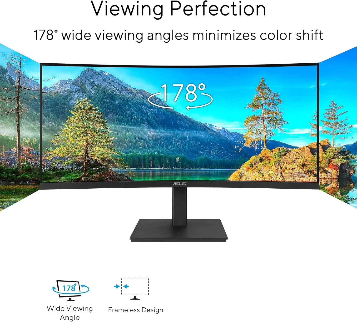 ASUS Eye Care Monitors with Adaptive-Sync & VESA Mount