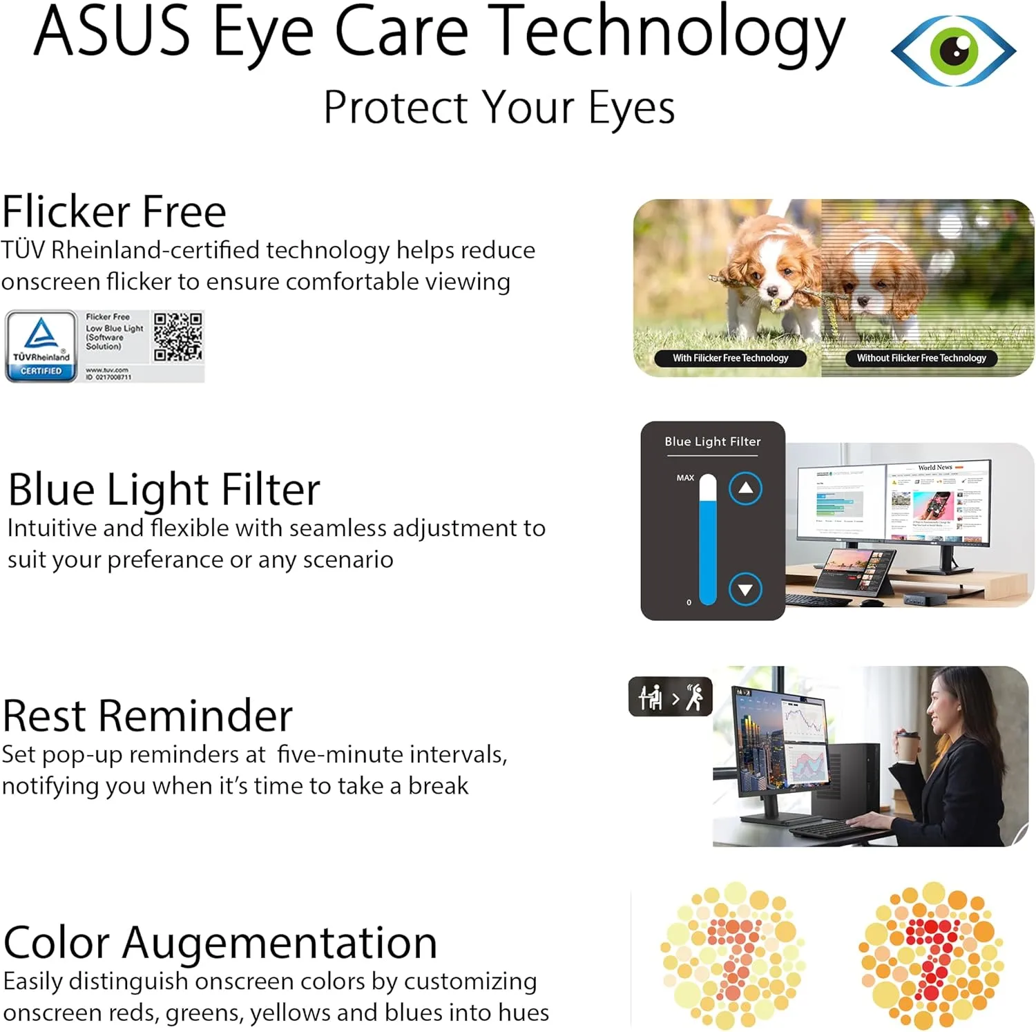 ASUS BE27AQG 27-inch QHD 1440p IPS Business Monitor