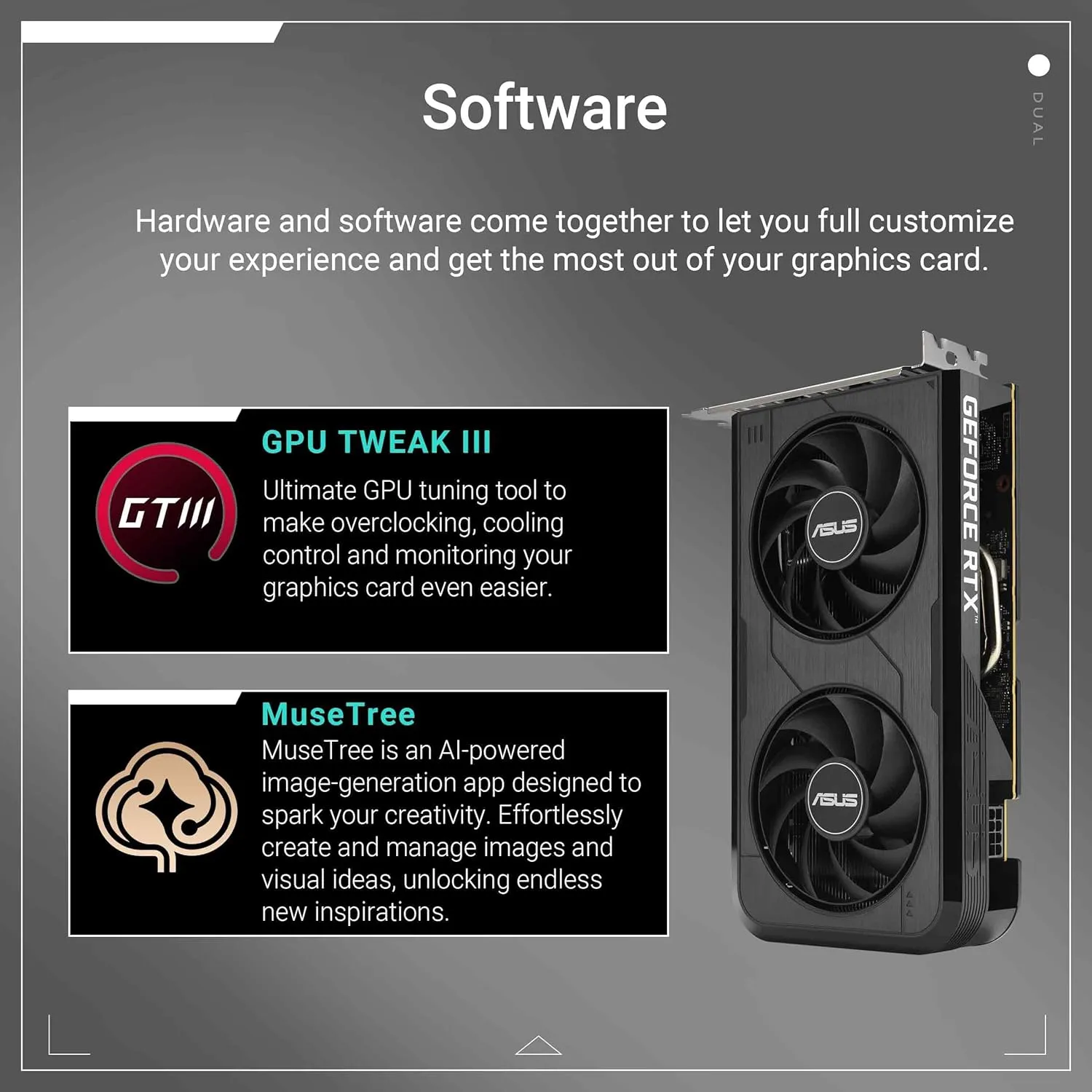 ASUS GeForce RTX Compact Graphics Cards