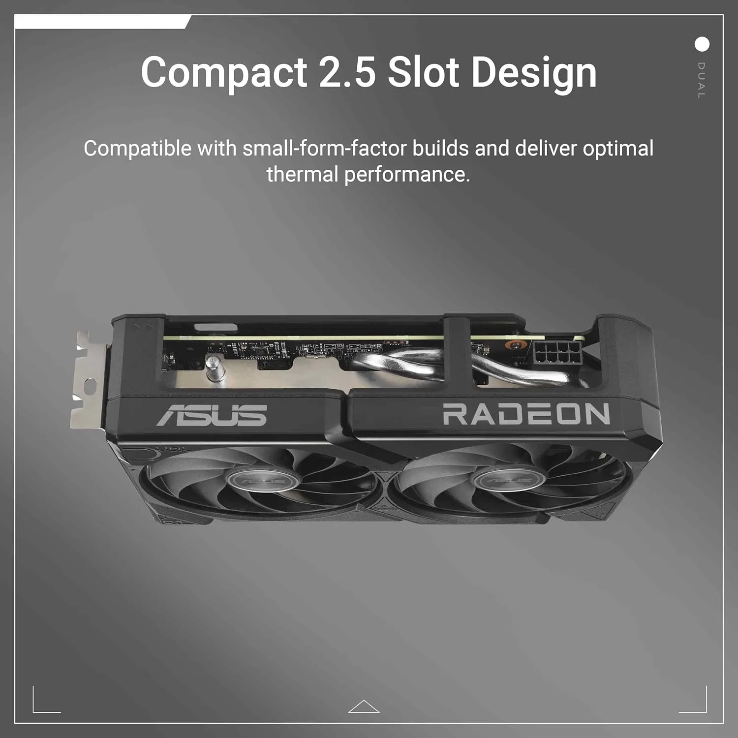 ASUS Radeon 16GB GDDR6 Graphics Card with Axial-tech Cooling