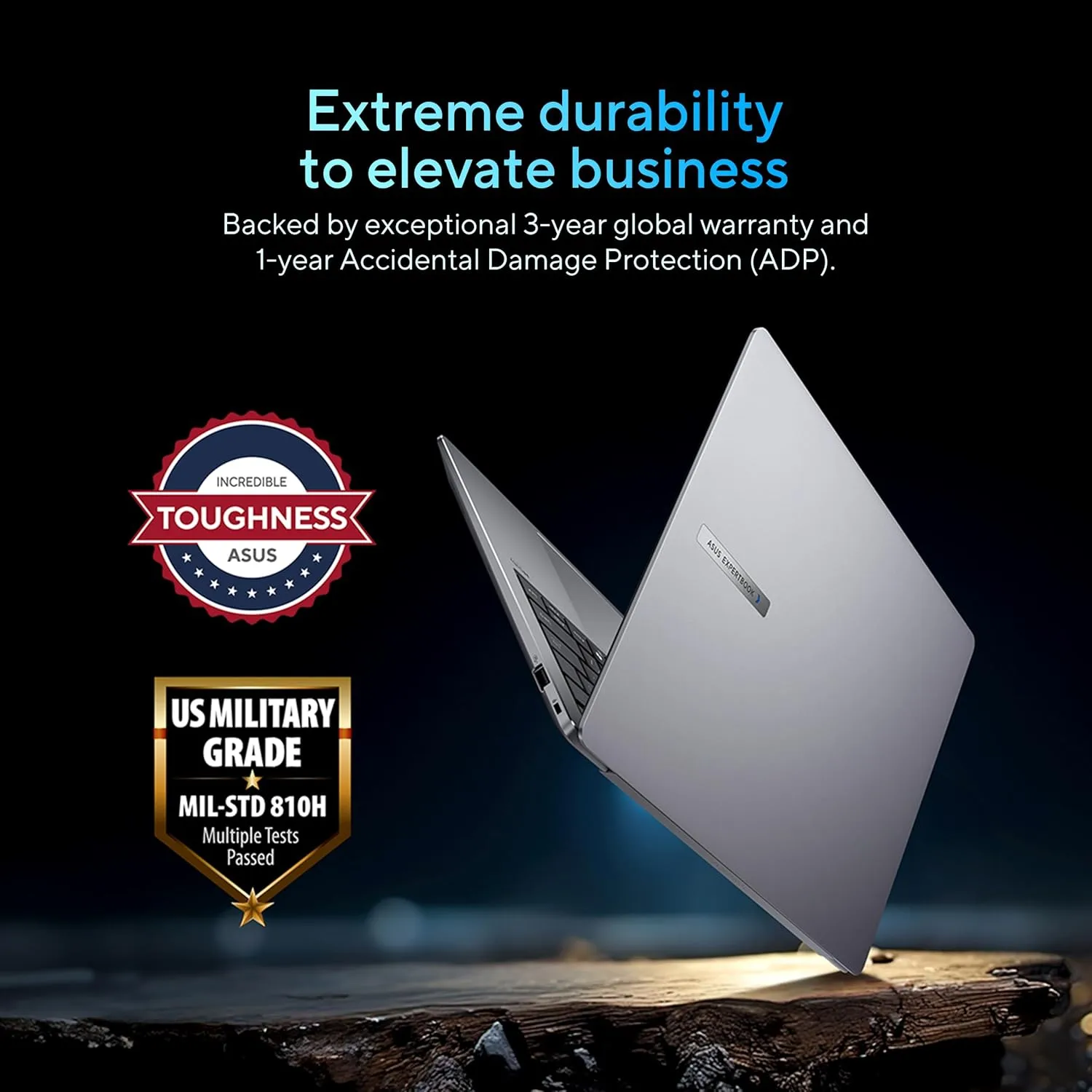 ASUS ExpertBook P5 Copilot+ PC AI Laptop, Intel® Core™ Ultra 5 Processor 226V, 16GB RAM, 512GB SSD, WiFi 6E, Windows 11 Pro, Misty Grey, P5405CSA-XH54