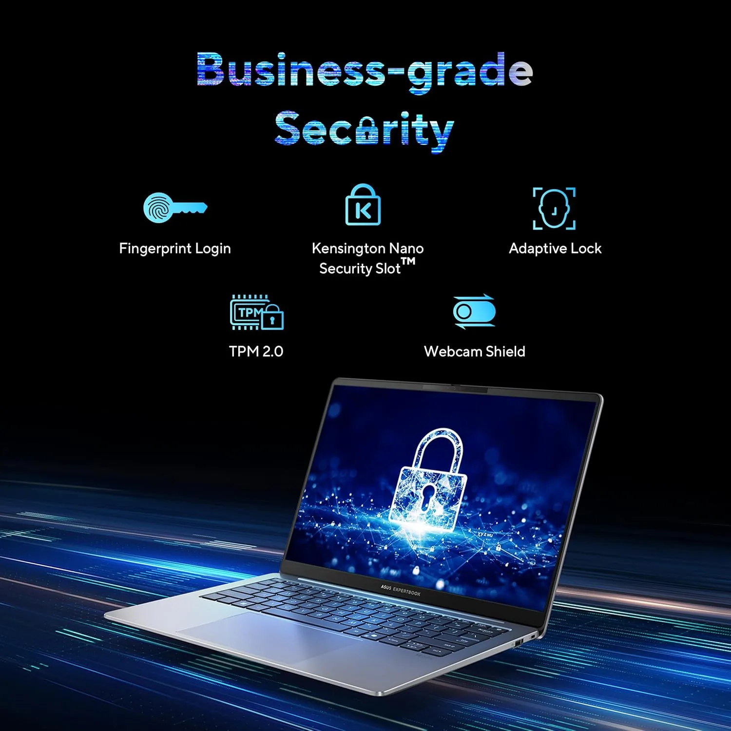 ASUS ExpertBook P5 Copilot+ PC AI Laptop, Intel® Core™ Ultra 5 Processor 226V, 16GB RAM, 512GB SSD, WiFi 6E, Windows 11 Pro, Misty Grey, P5405CSA-XH54