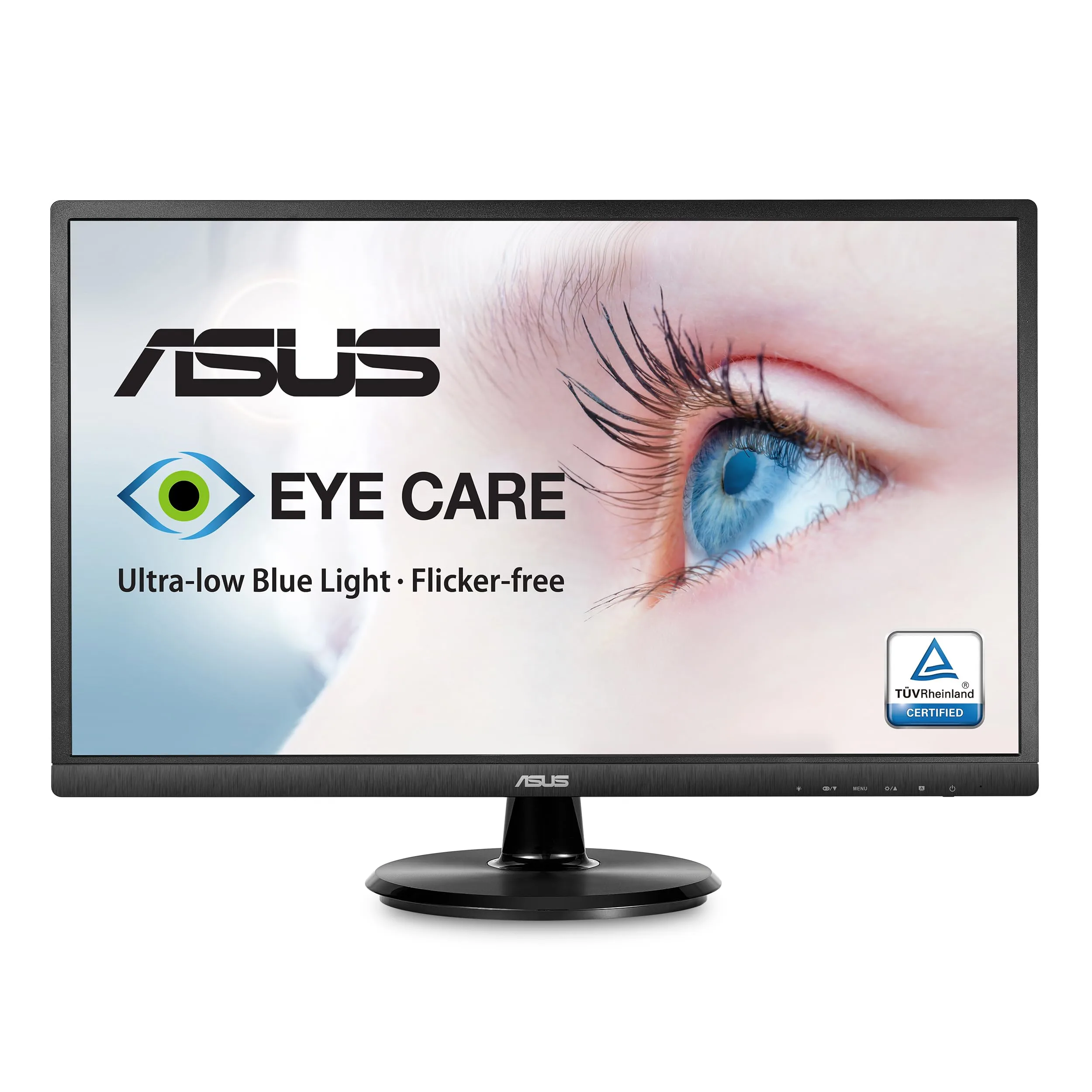 ASUS Full HD 1080p Monitor with Eye Care, HDMI VGA USB