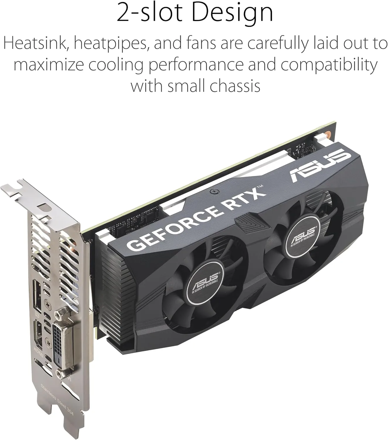 ASUS GeForce RTX Compact Graphics Cards
