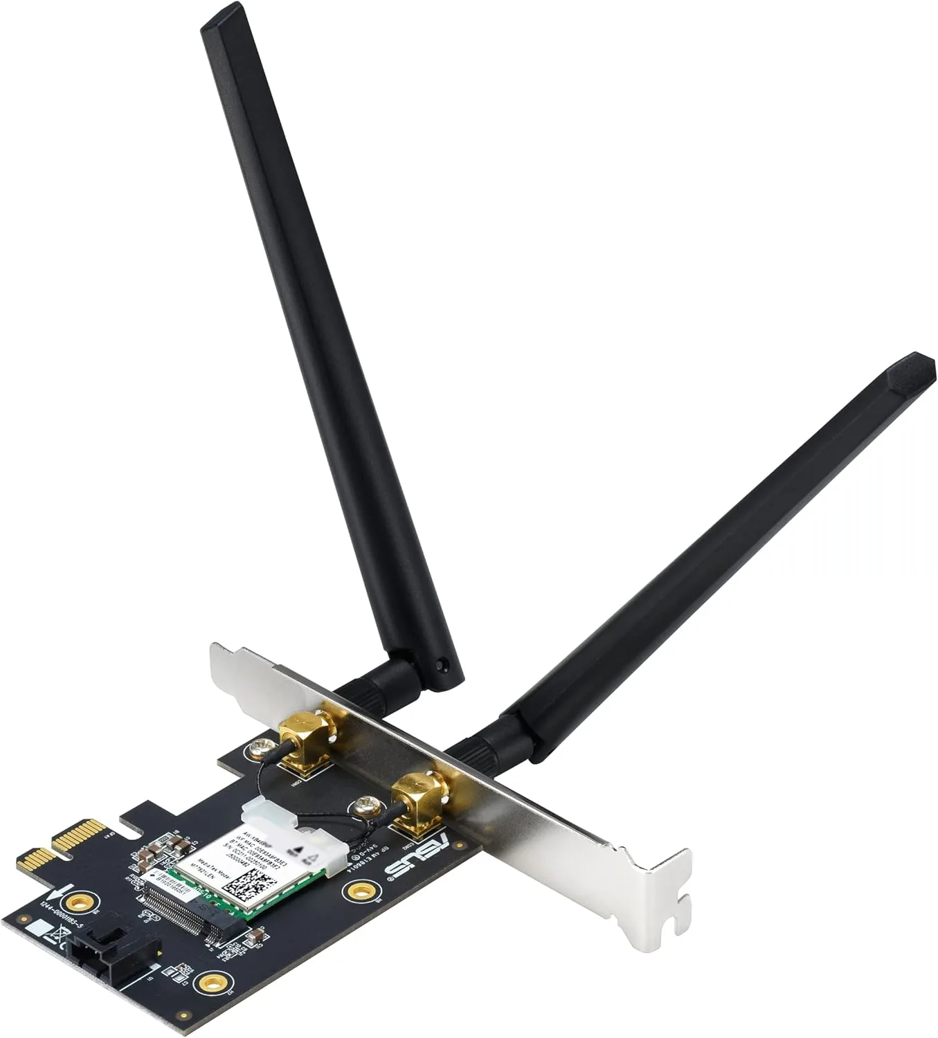 ASUS PCIe WiFi Adapter with Bluetooth for Desktop (WPA3, OFDMA, MU-MIMO)