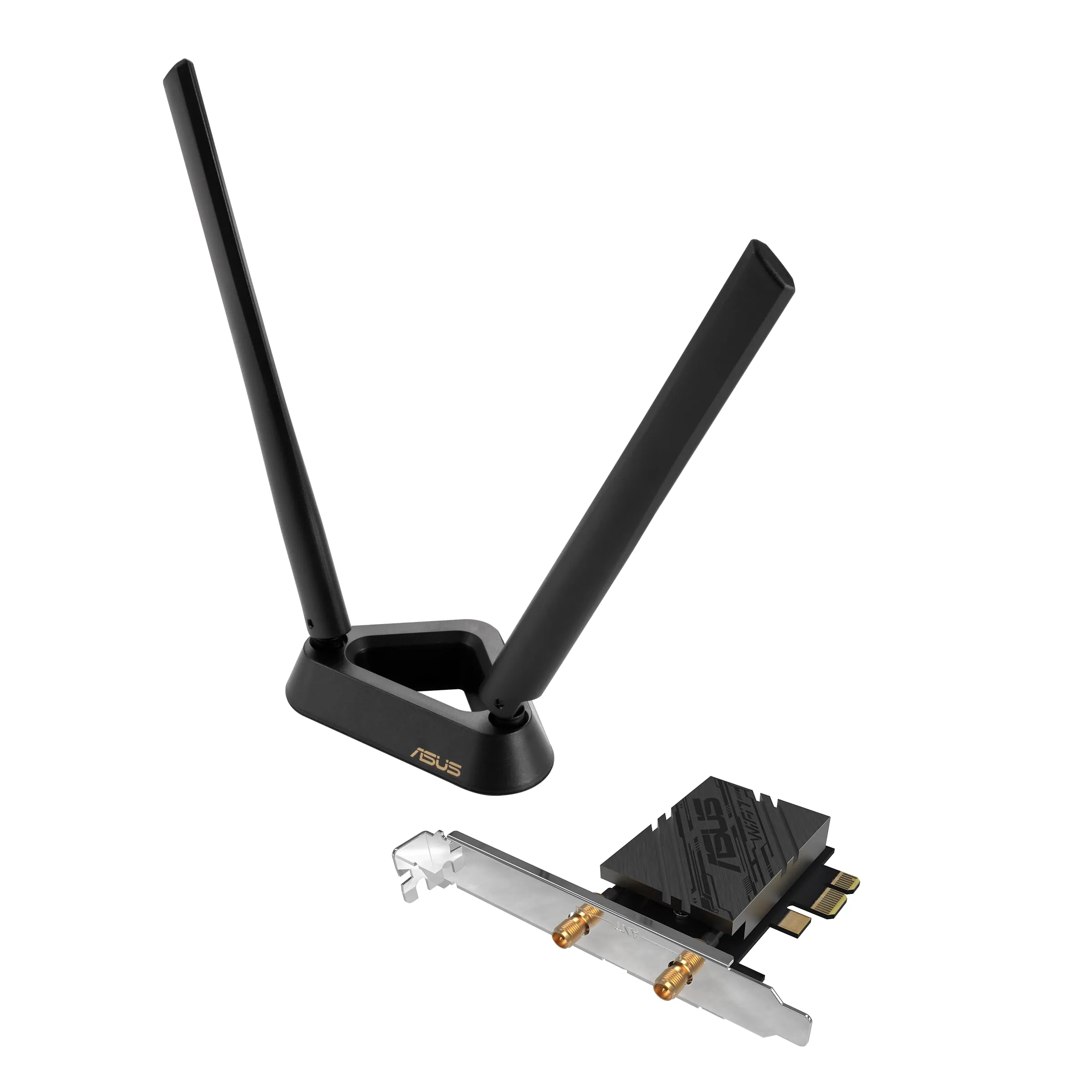 ASUS PCIe WiFi Adapter with Bluetooth and External Antenna