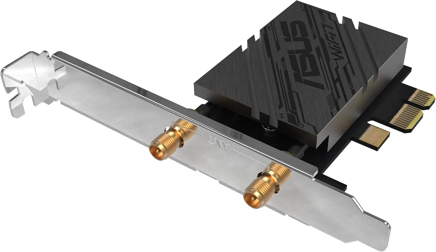 ASUS PCIe WiFi Adapter with Bluetooth and External Antenna
