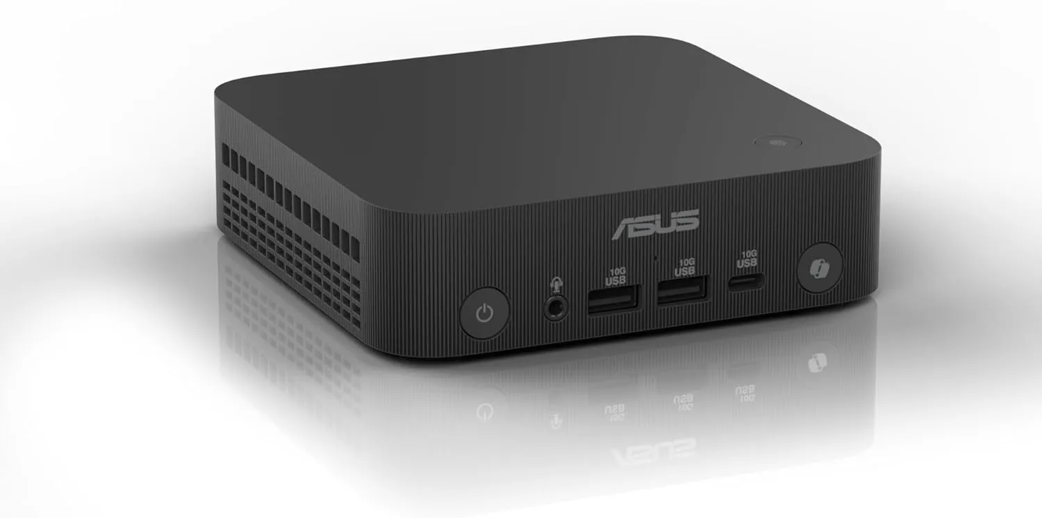ASUS ExpertCenter PN54 Mini PC – AMD Ryzen AI 7 350, DDR5, Dual Storage