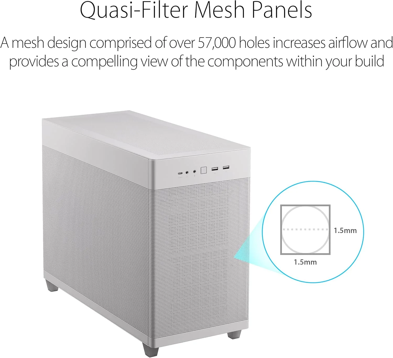 ASUS Prime AP201 Micro-ATX PC Case
