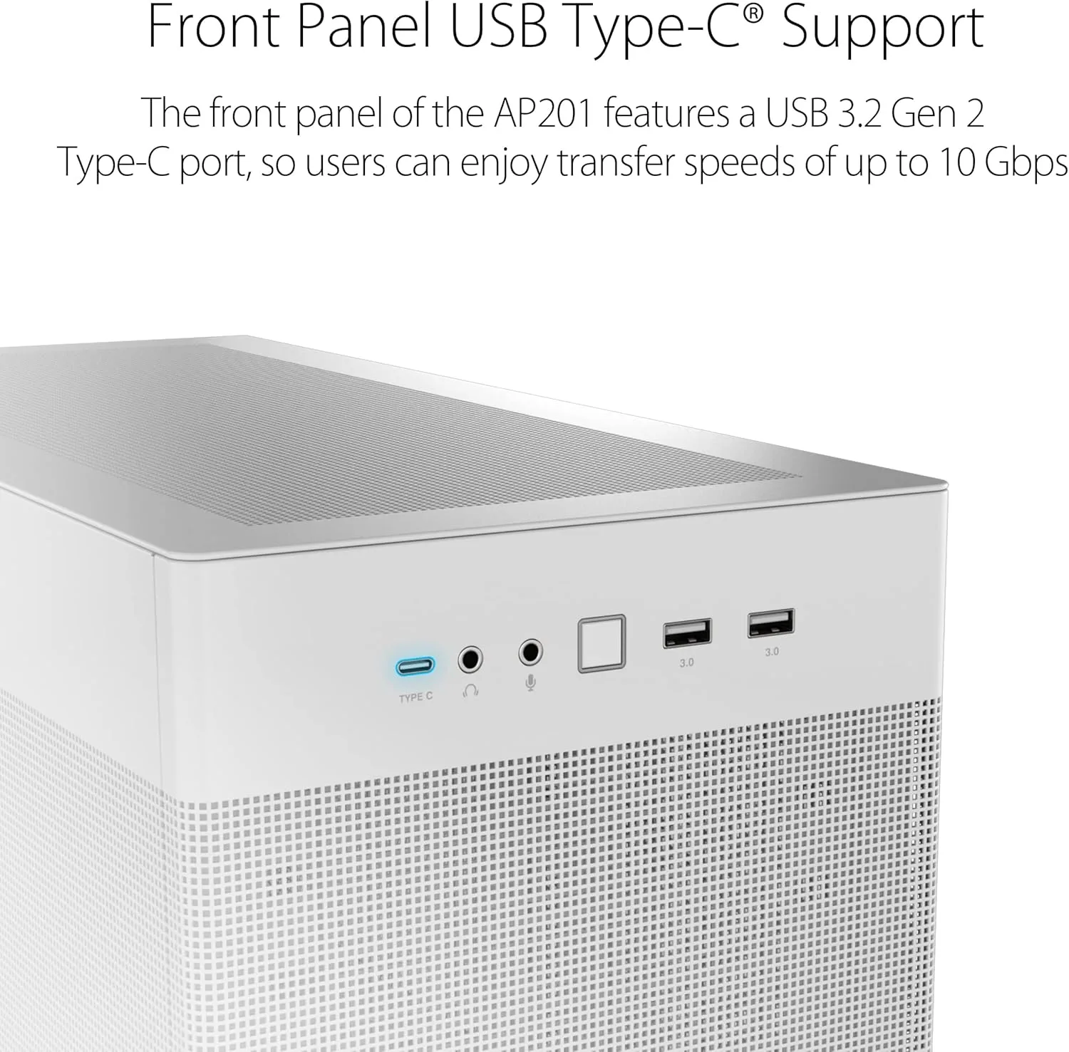 ASUS Prime AP201 Micro-ATX PC Case
