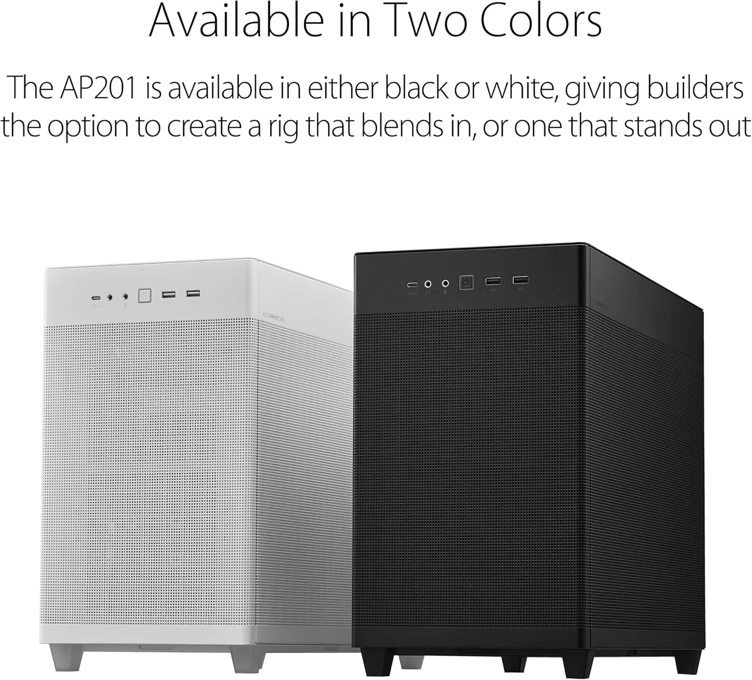 ASUS Prime AP201 Micro-ATX PC Case