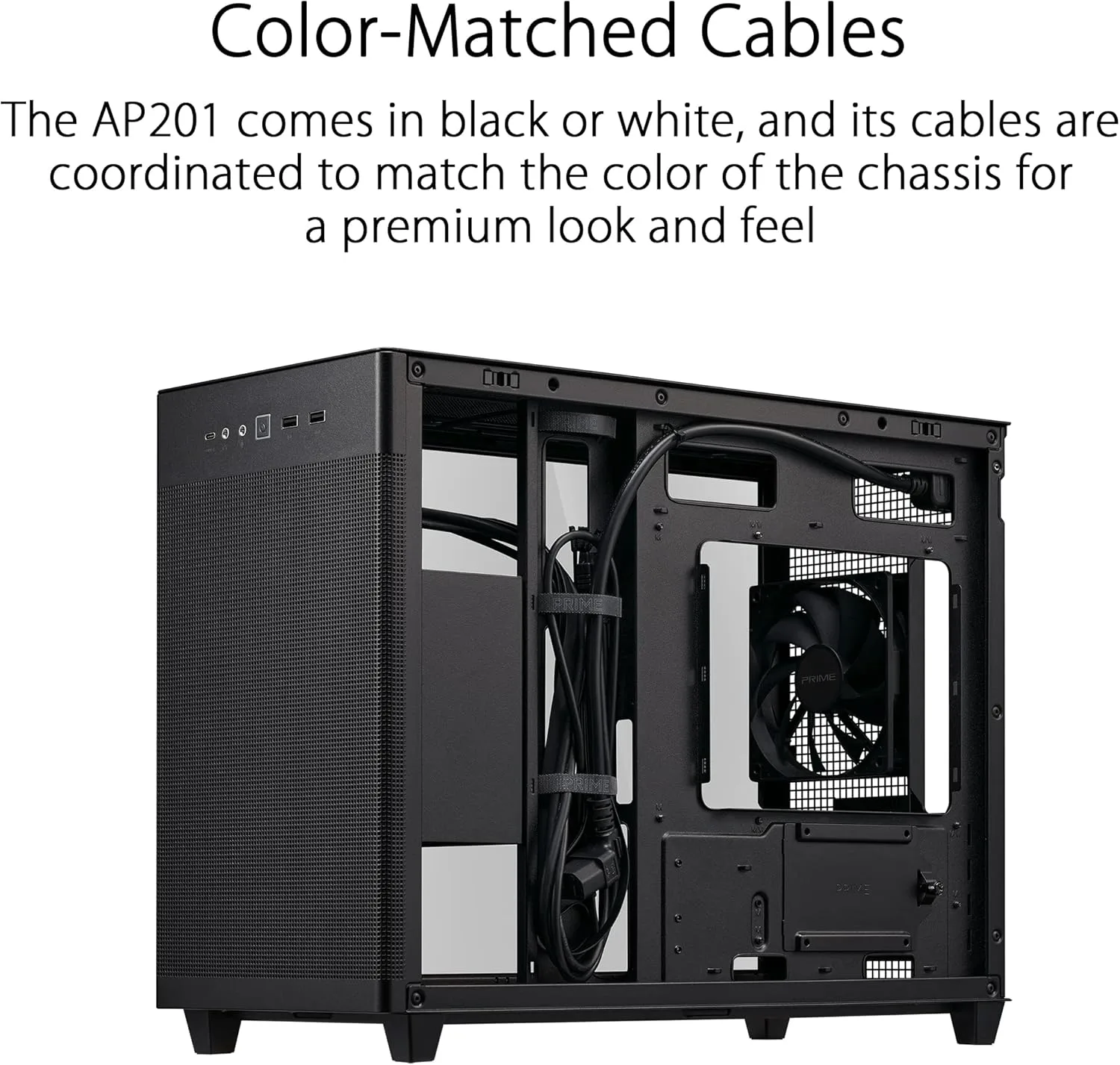 ASUS Prime AP201 Micro-ATX PC Case