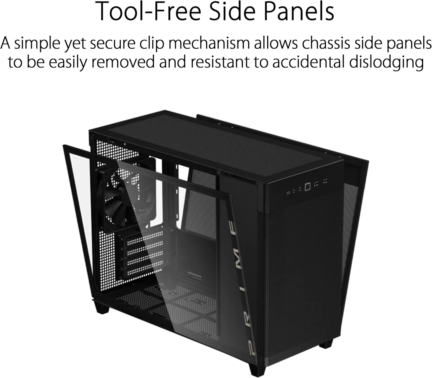 ASUS Prime AP201 Micro-ATX PC Case