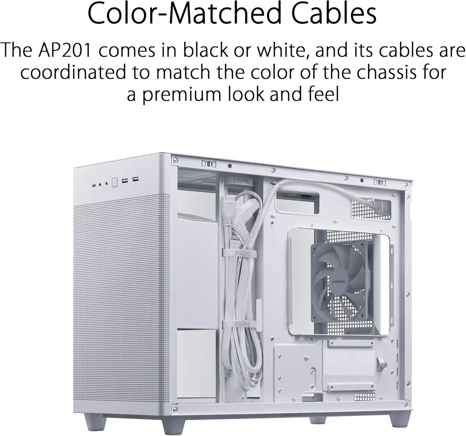 ASUS Prime AP201 Micro-ATX PC Case