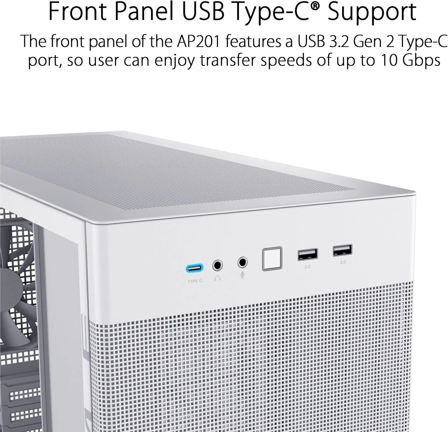 ASUS Prime AP201 Micro-ATX PC Case
