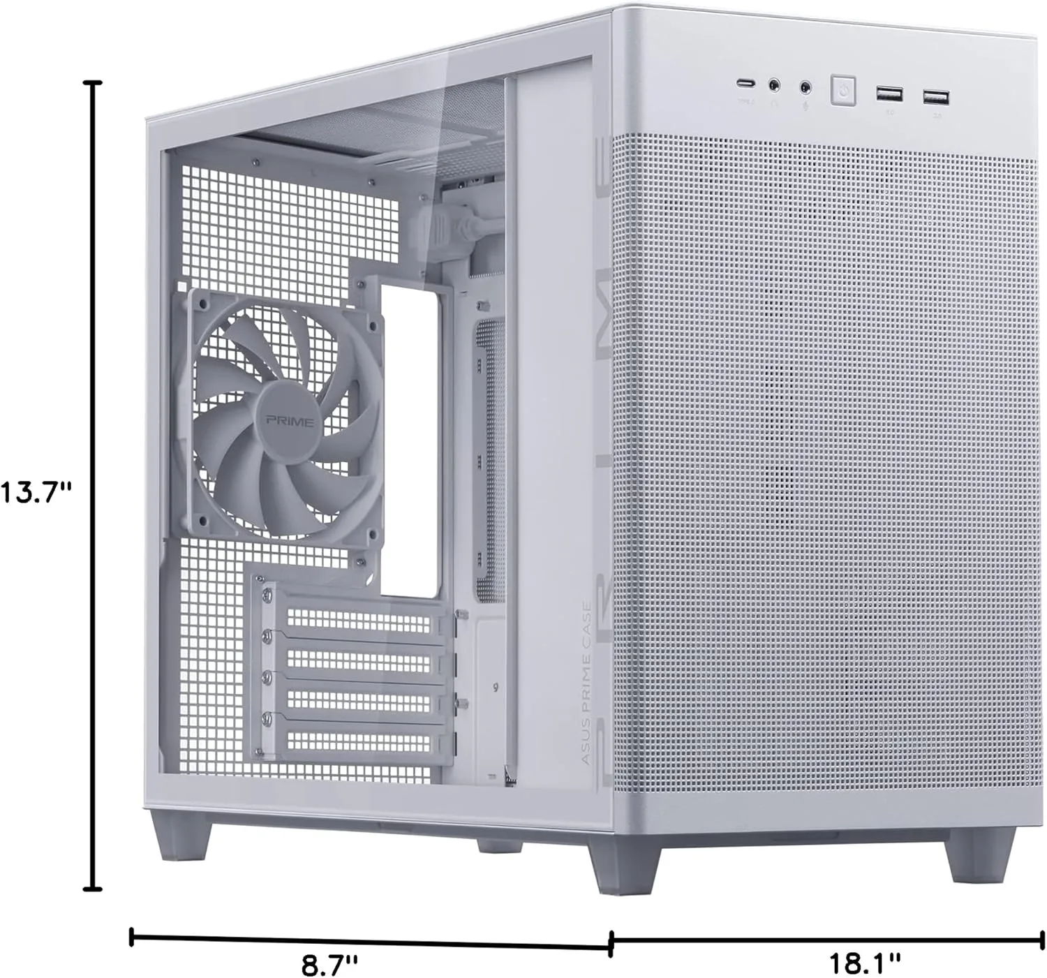 ASUS Prime AP201 Micro-ATX PC Case