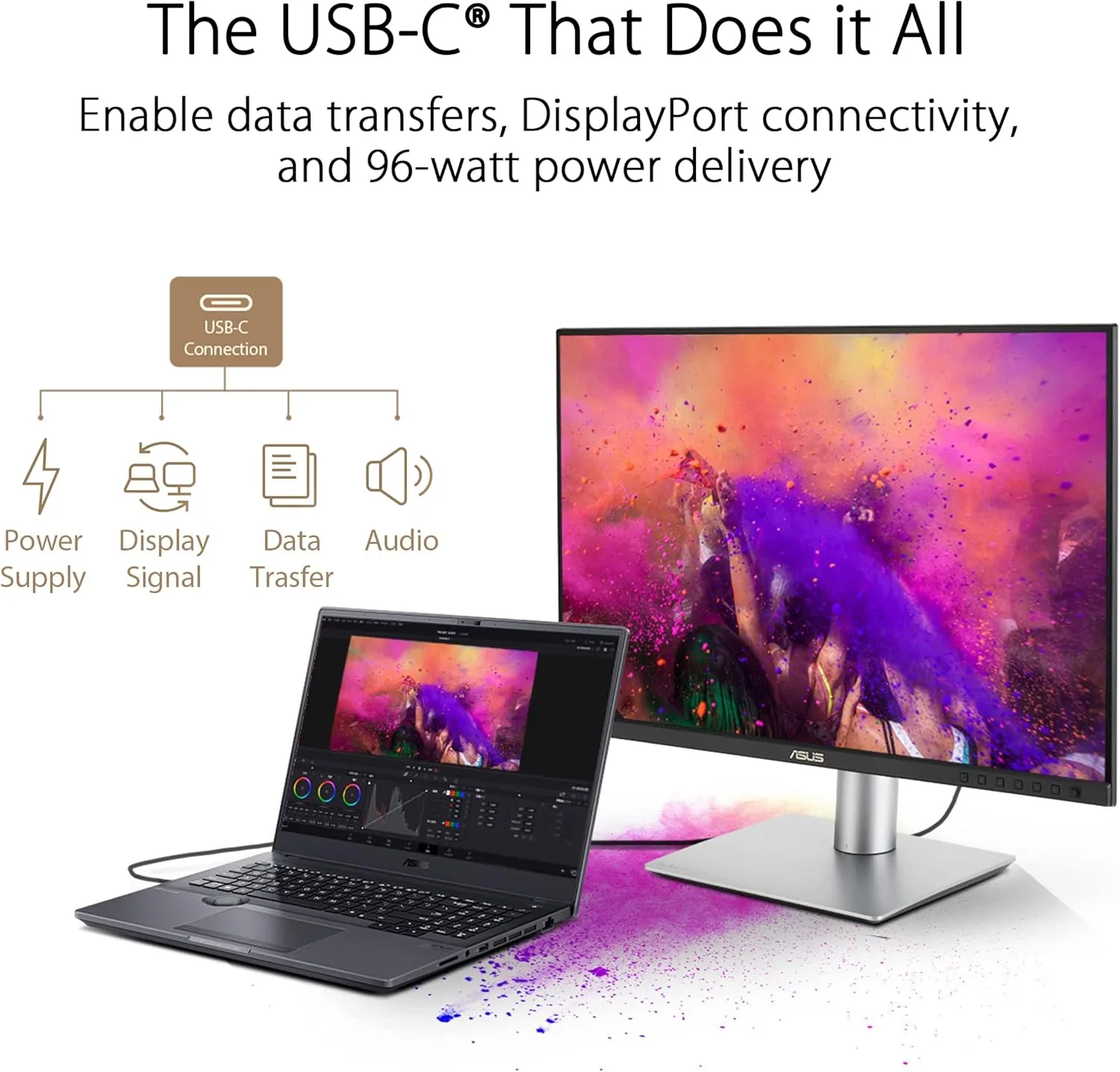 ASUS IPS USB-C Monitors