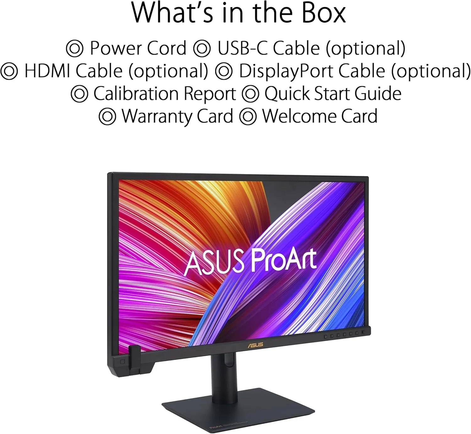 ASUS ProArt Display Monitors for Creators