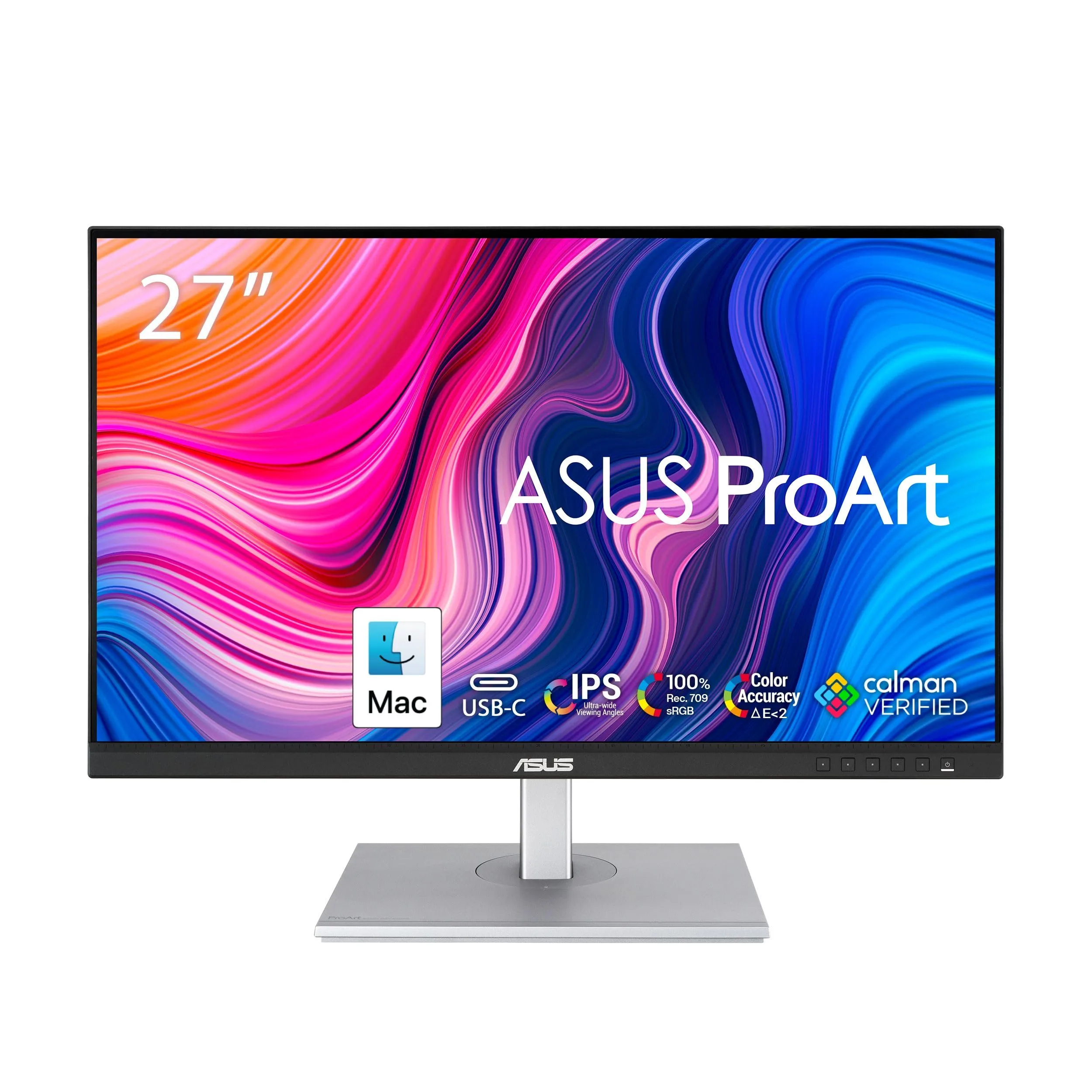 ASUS ProArt Display 27-inch Professional Monitor - IPS, Calman Verified, USB-C PD