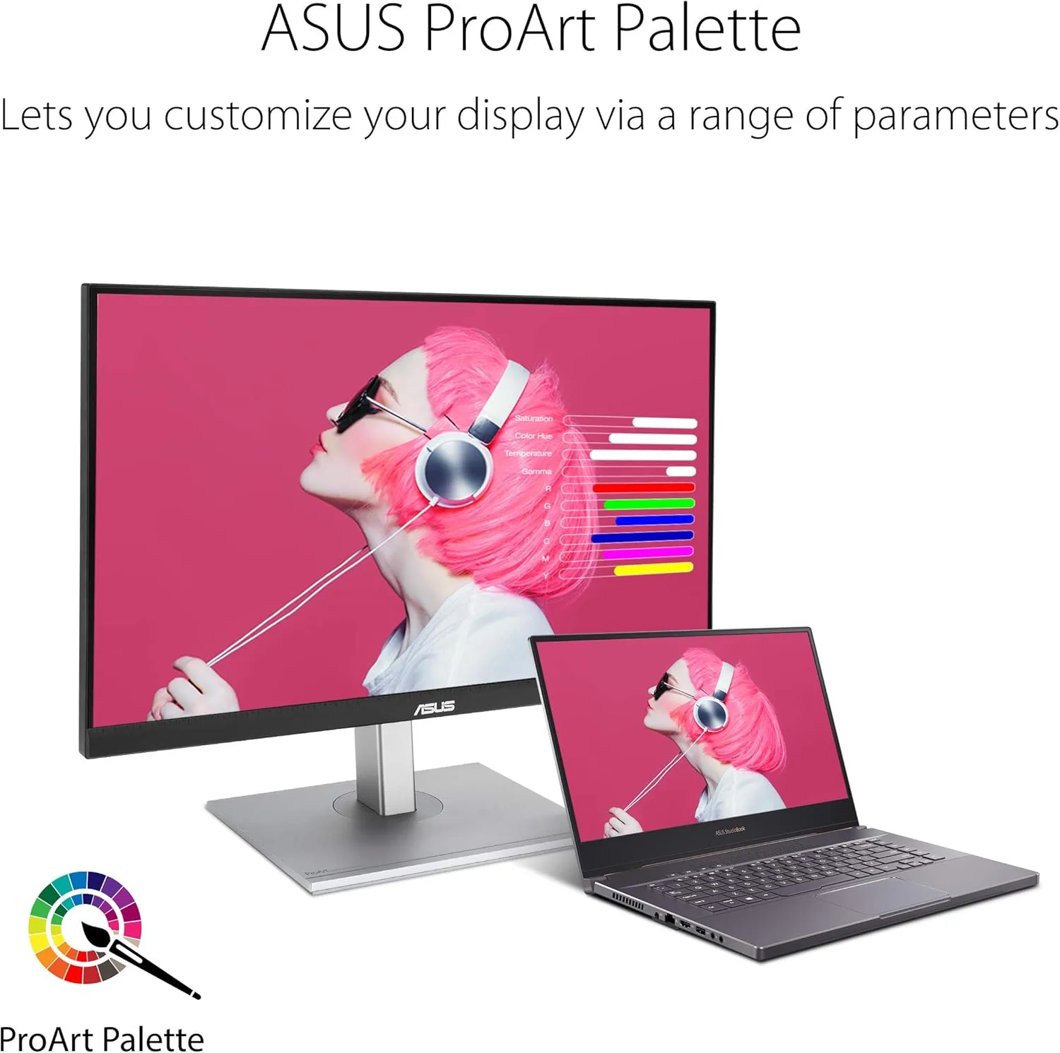 ASUS ProArt Display 27-inch Professional Monitor - IPS, Calman Verified, USB-C PD