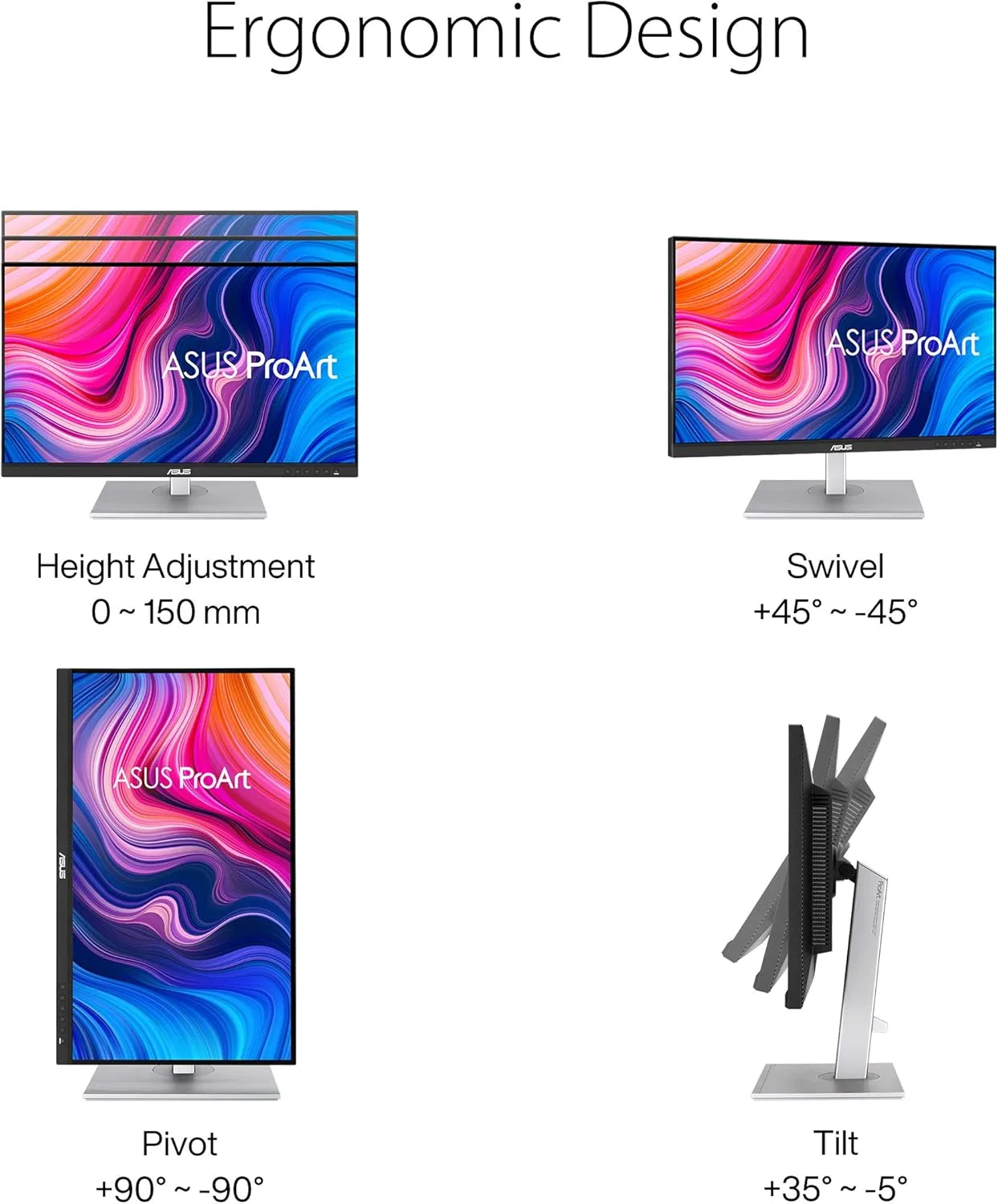 ASUS ProArt Professional 4K Monitors for Creatives