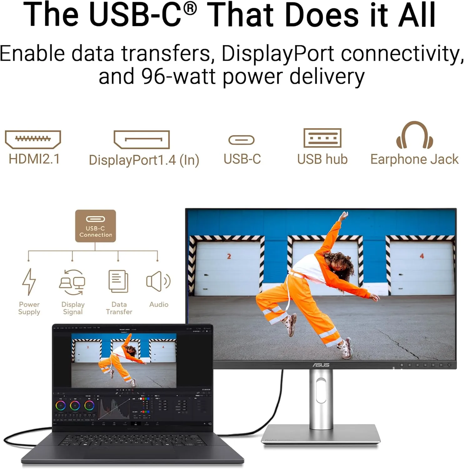ASUS ProArt Display 27” 5K HDR Professional Monitor (PA27JCV)