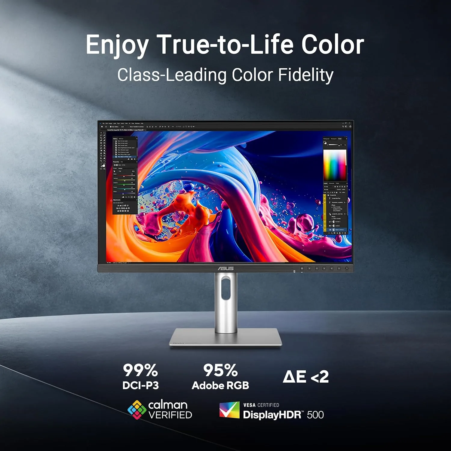 ASUS ProArt Display 27” 5K HDR Professional Monitor (PA27JCV)