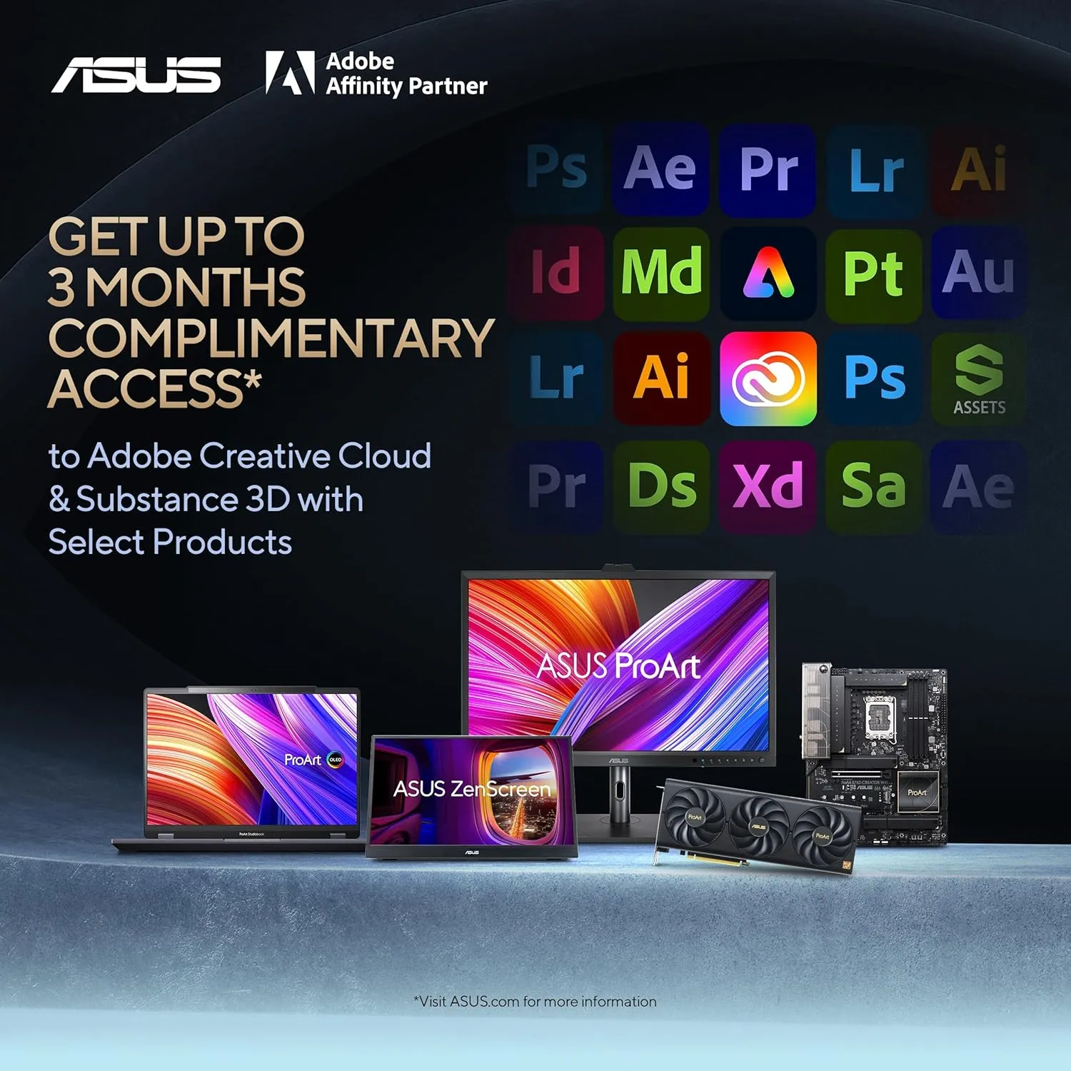 ASUS ProArt Professional 4K Monitors for Creatives