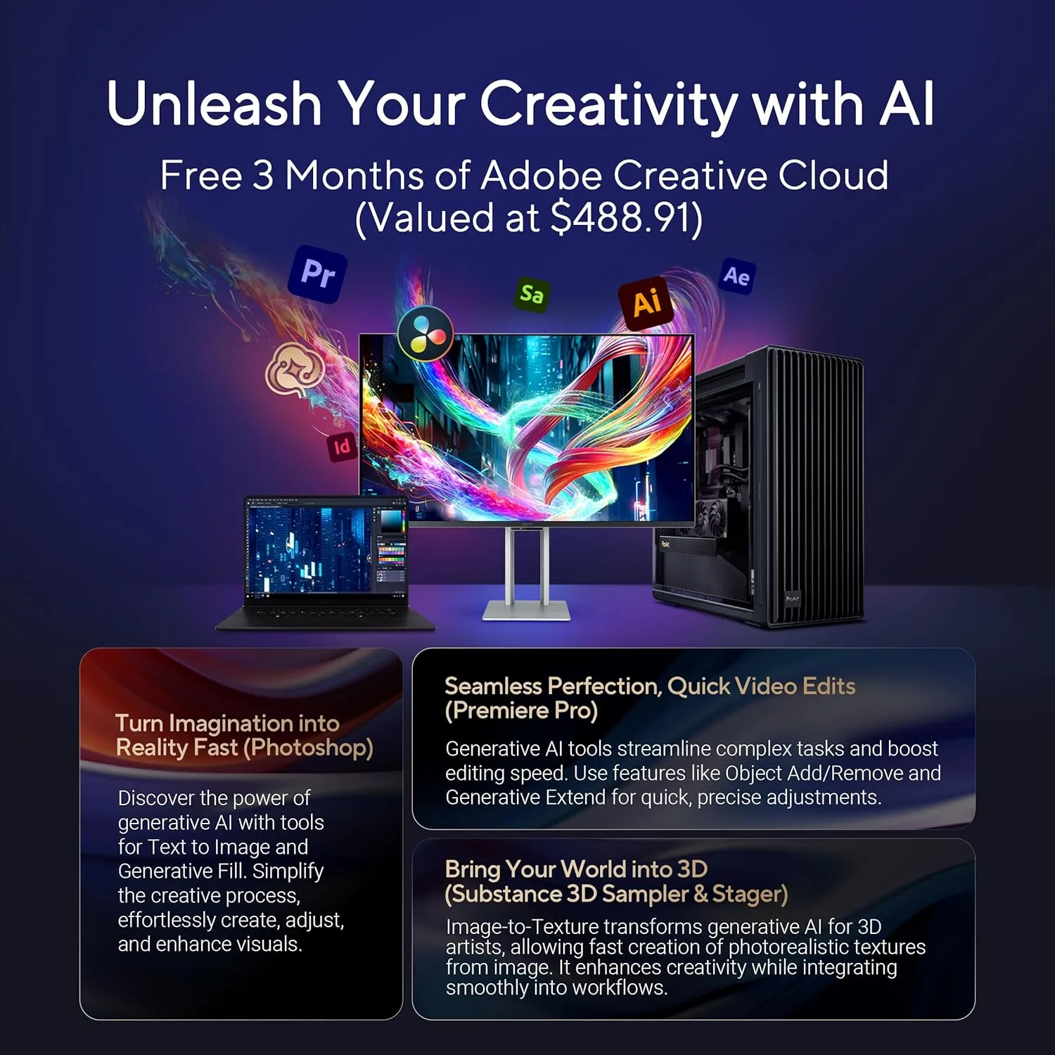 ASUS ProArt Display Professional Monitor for Creators