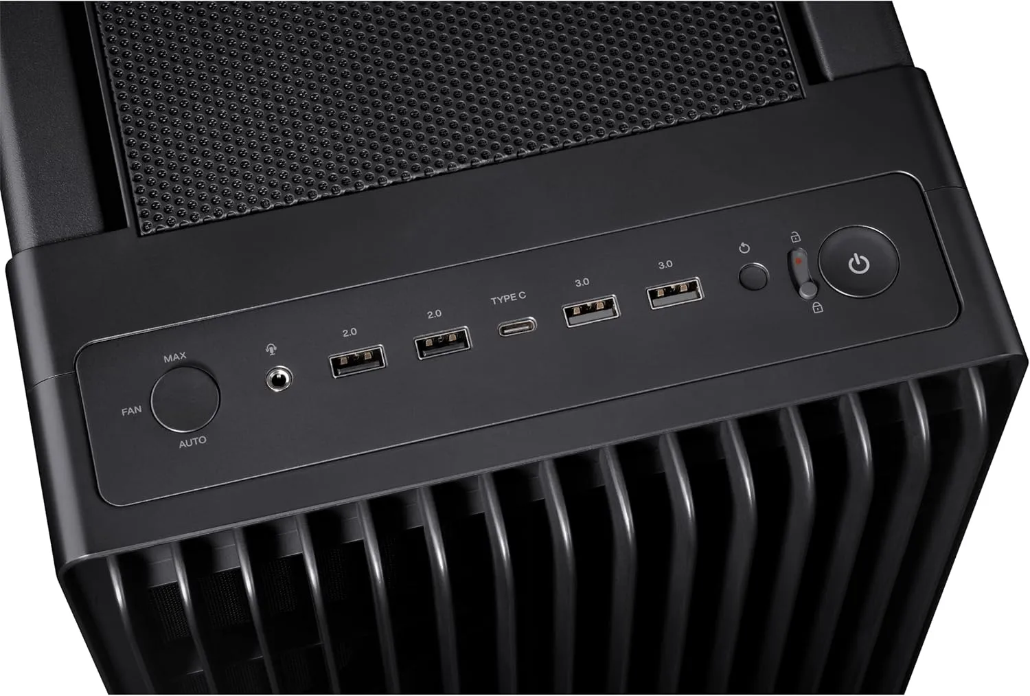 ASUS ProArt PC Case — Tempered Glass, USB-C 20Gbps, Integrated Fan Hub