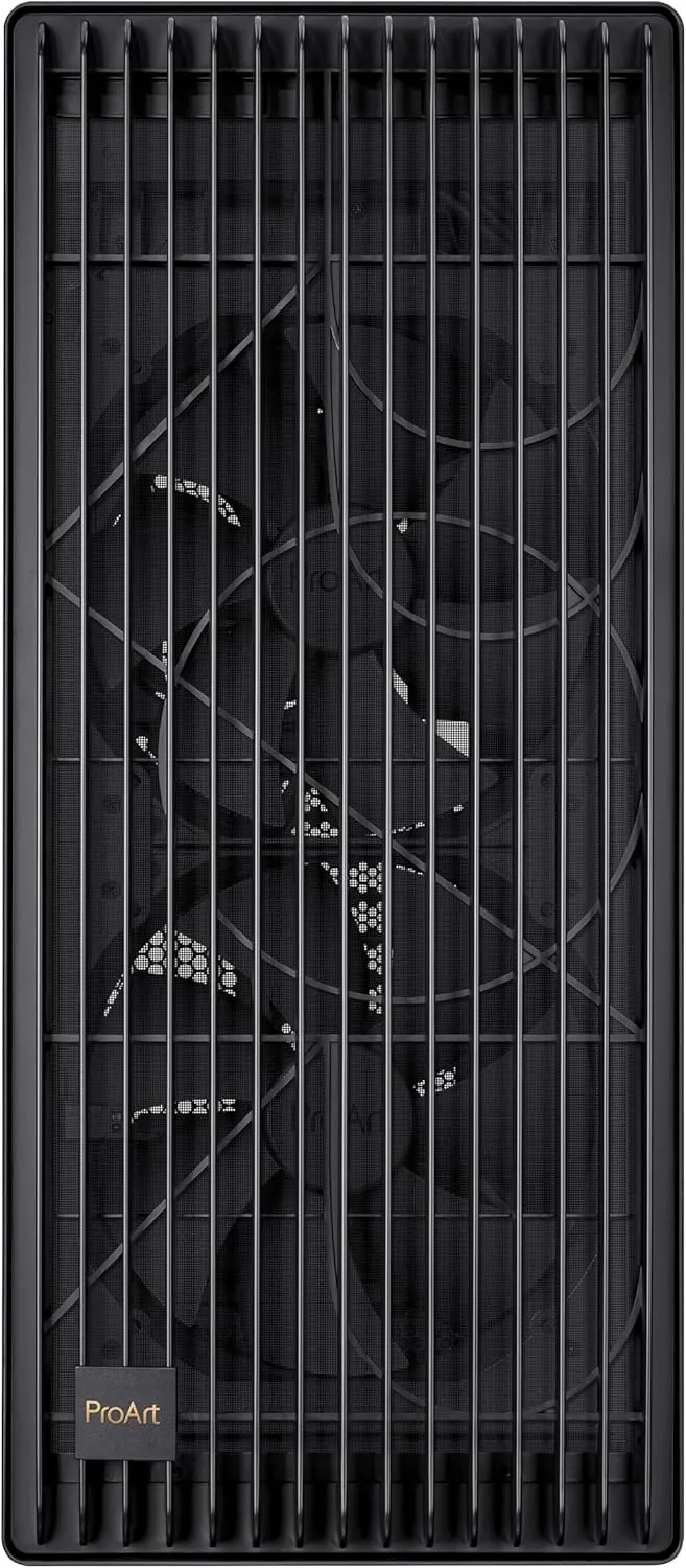 ASUS ProArt PC Case — Tempered Glass, USB-C 20Gbps, Integrated Fan Hub