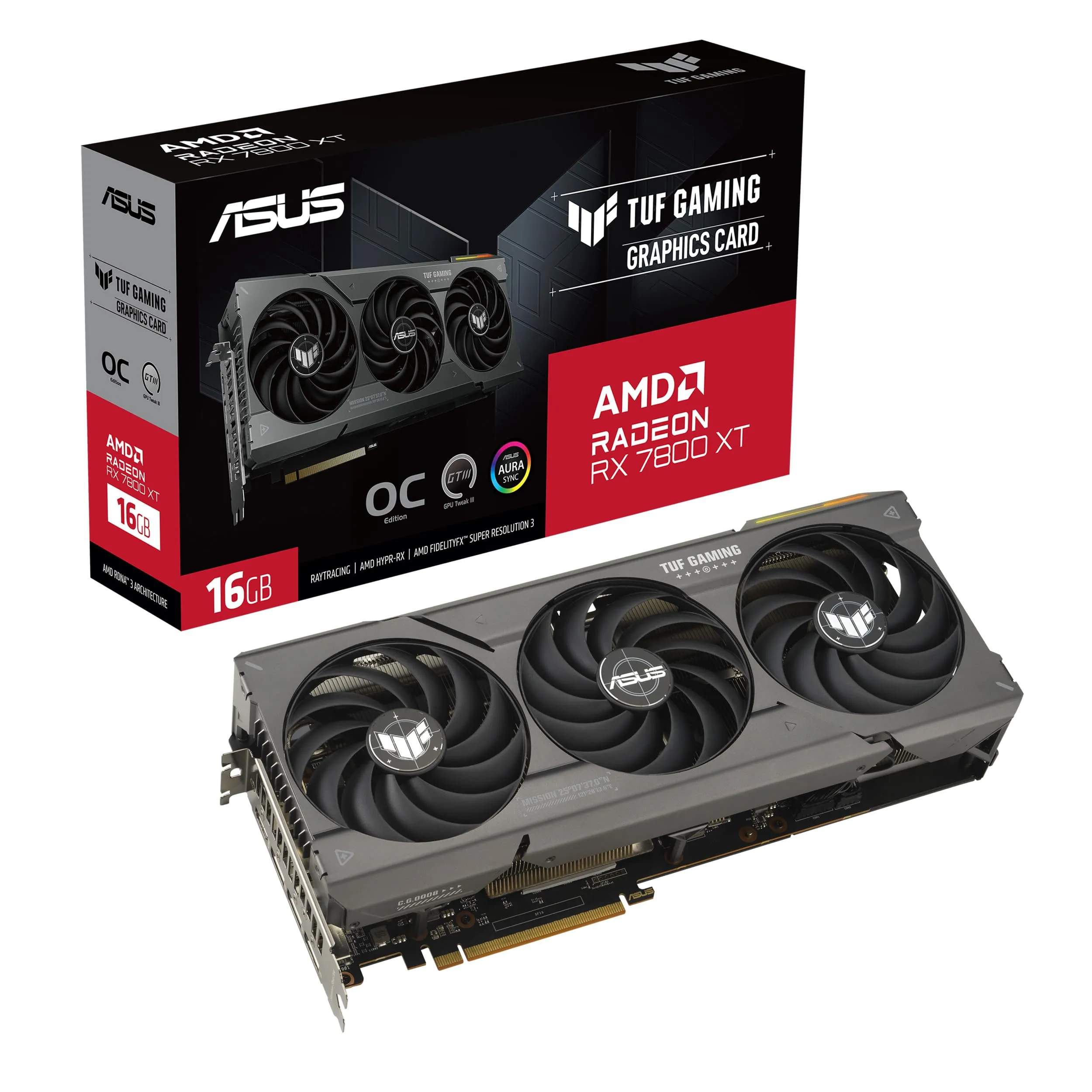 ASUS Radeon OC Edition 16GB GDDR6 Graphics Card