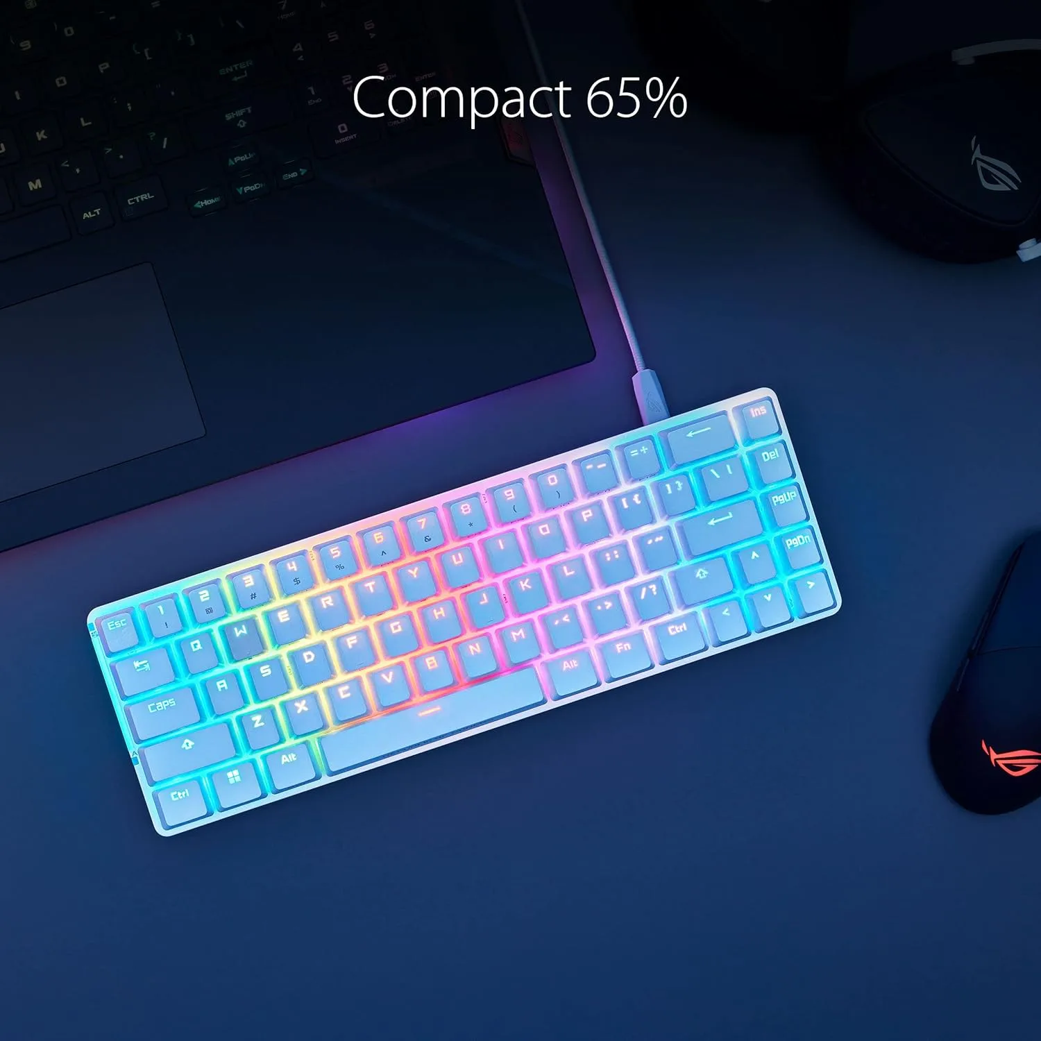 ASUS ROG Falchion Ace 65% RGB Compact Mechanical Gaming Keyboard