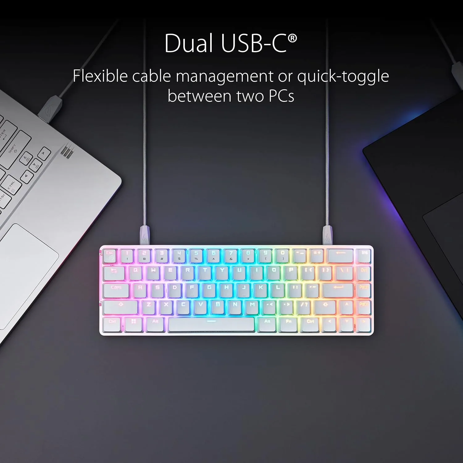 ASUS ROG Falchion Ace 65% RGB Compact Mechanical Gaming Keyboard