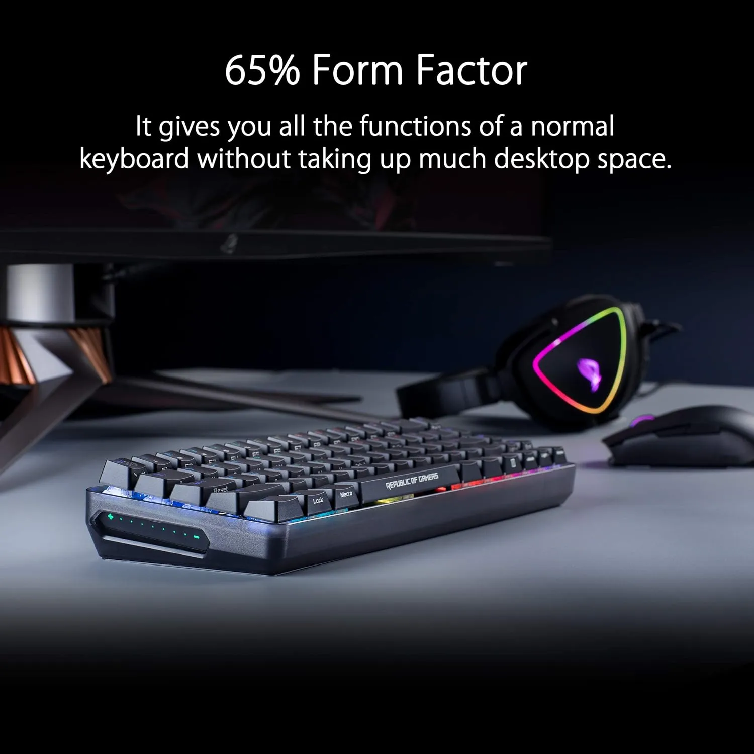 ASUS ROG Falchion NX 65% Wireless RGB Gaming Mechanical Keyboard