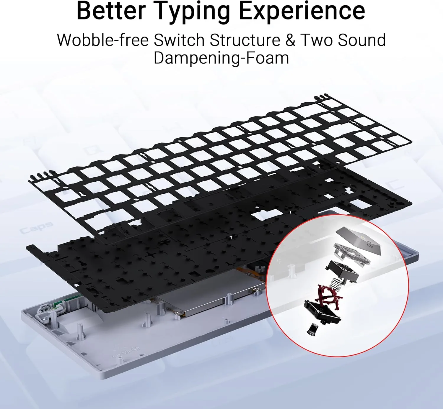 ASUS ROG Falchion 65% Compact Gaming Keyboard