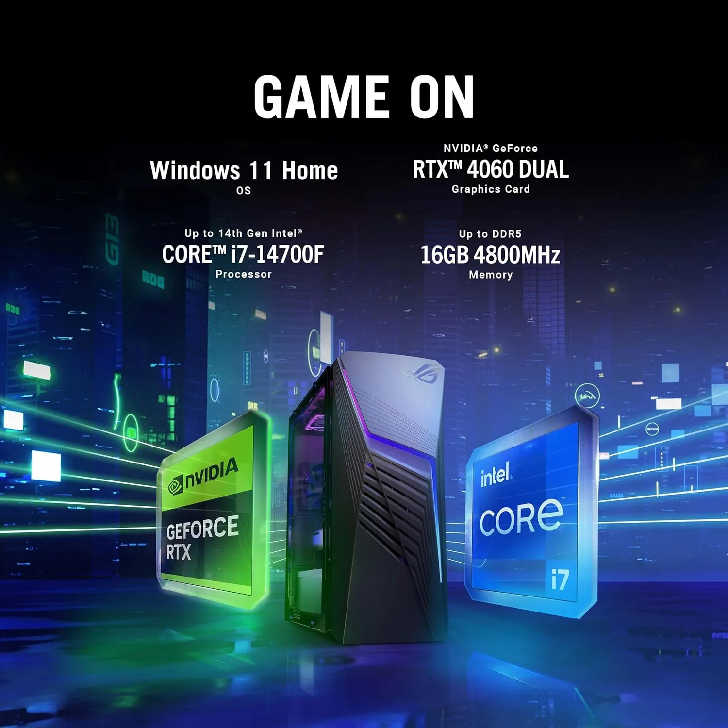 ASUS ROG Gaming Desktop PC