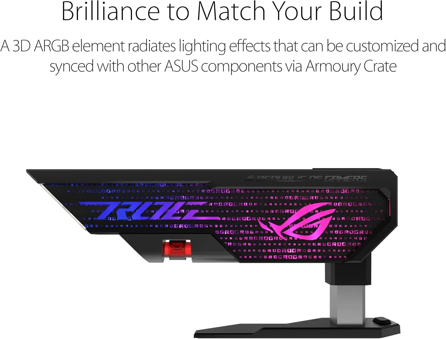 ASUS ROG Herculx Graphics Card Anti-Sag Holder Bracket XH01