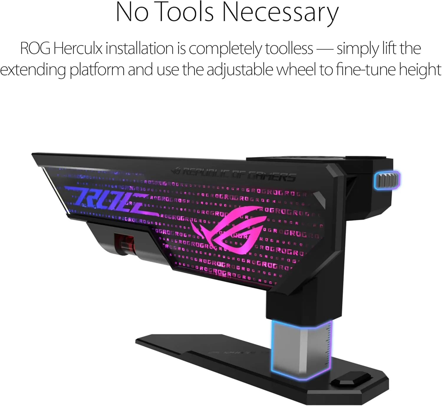 ASUS ROG Herculx Graphics Card Anti-Sag Holder Bracket XH01