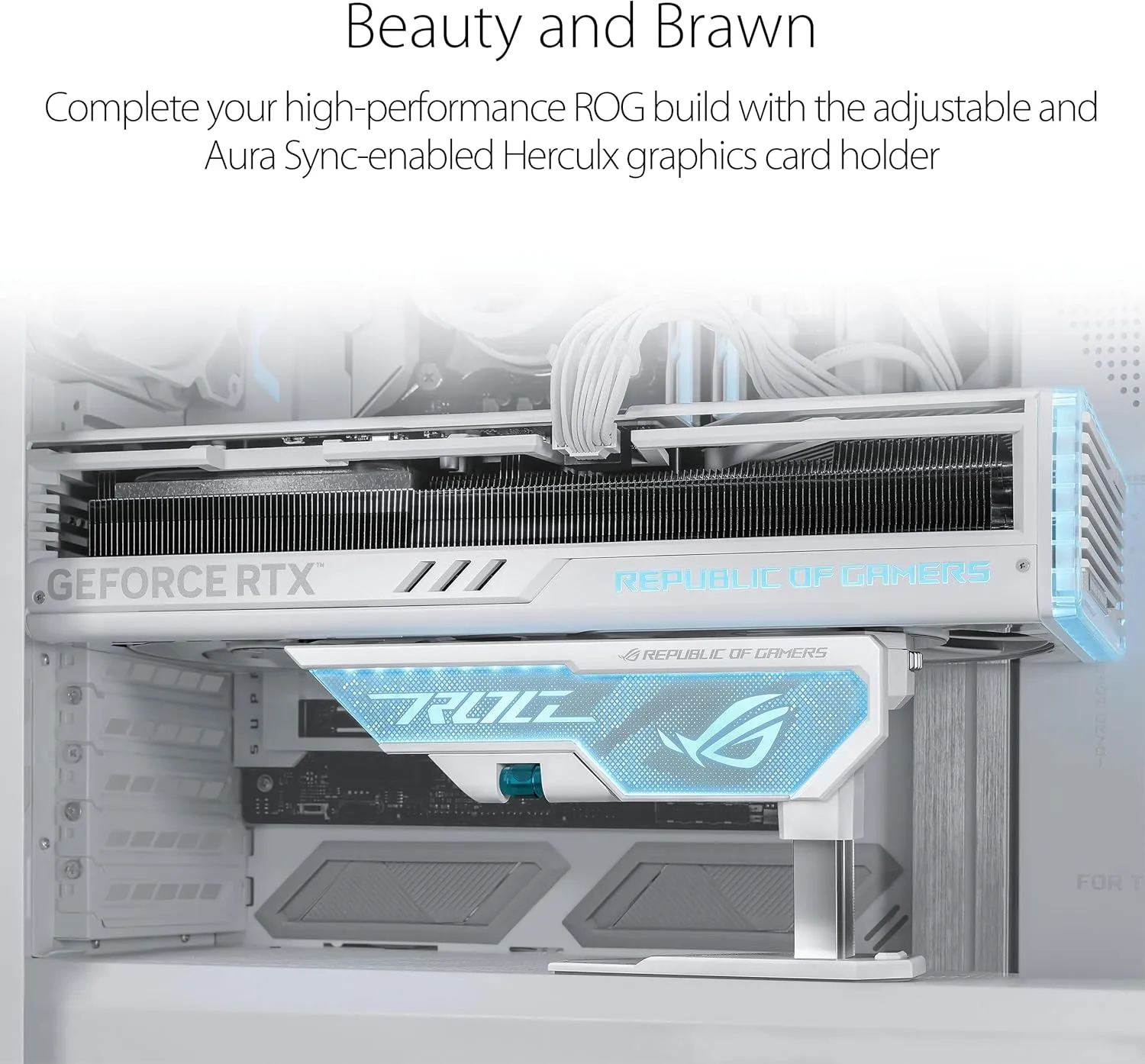 ASUS ROG Herculx Graphics Card Anti-Sag Holder Bracket XH01