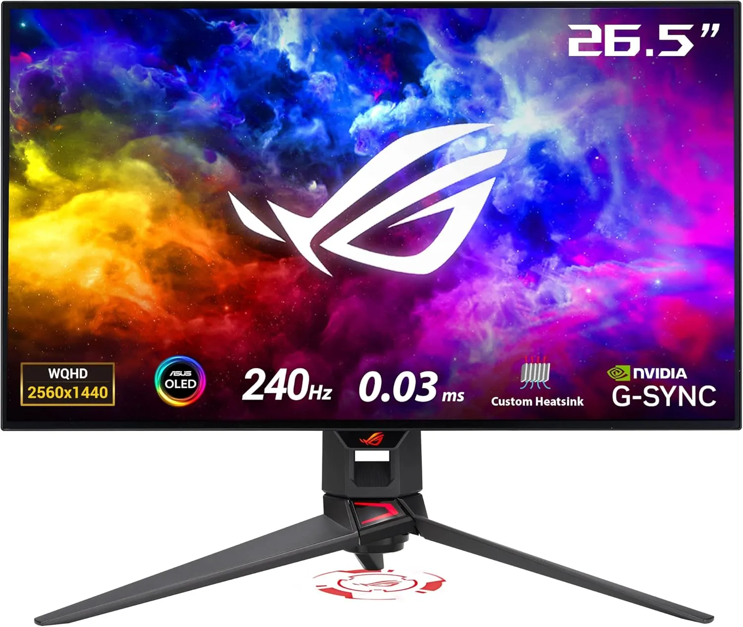 ASUS ROG Swift OLED Gaming Monitor 240Hz 0.03ms