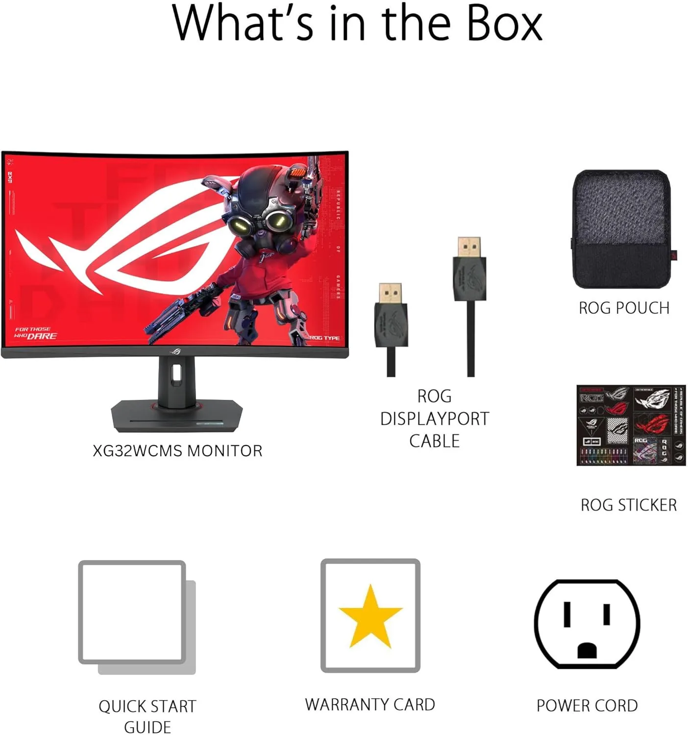 ASUS ROG Strix 32" 1440P USB-C Curved HDR Gaming Monitor