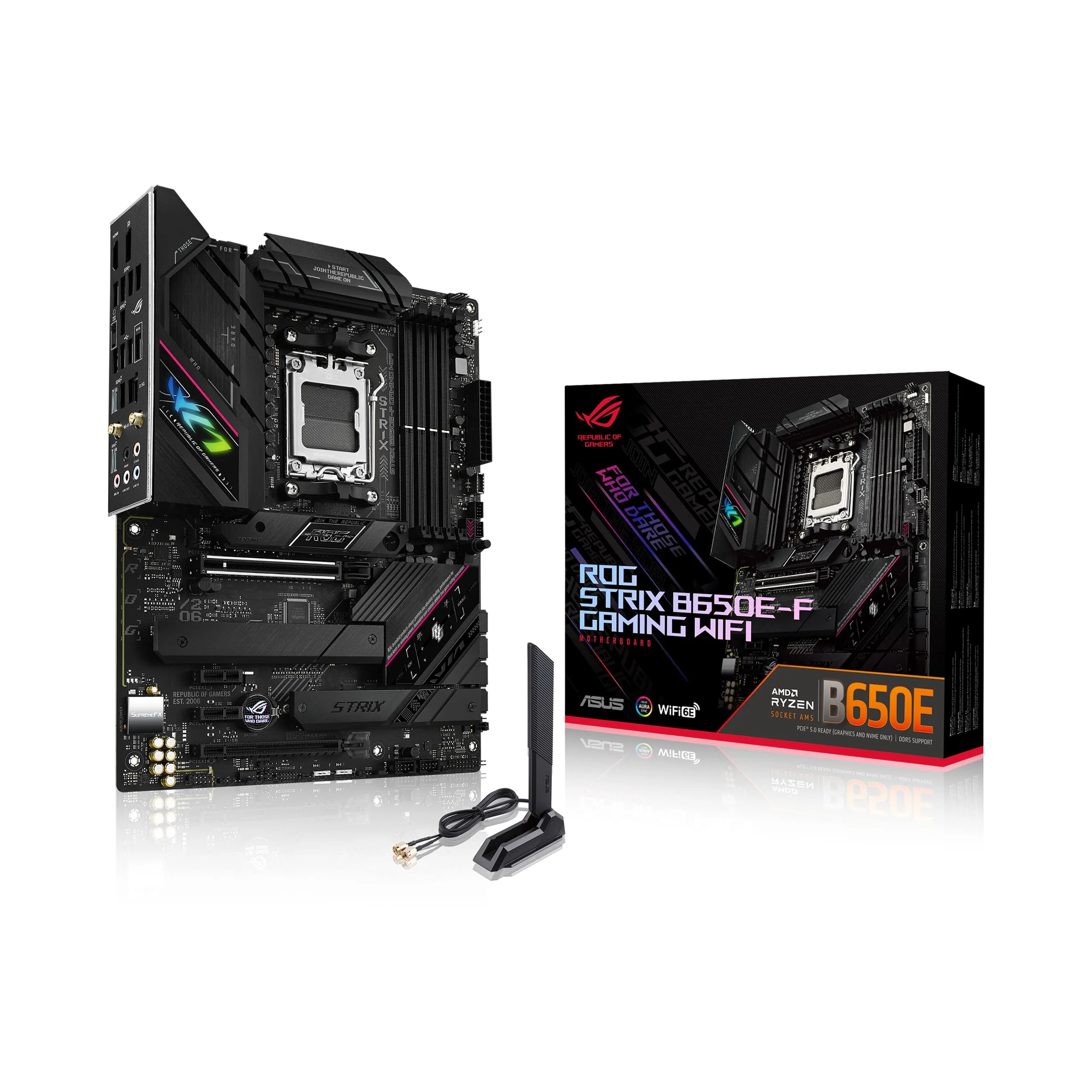 ASUS ROG Strix AM5 Gaming Motherboard DDR5 PCIe 5.0 WiFi